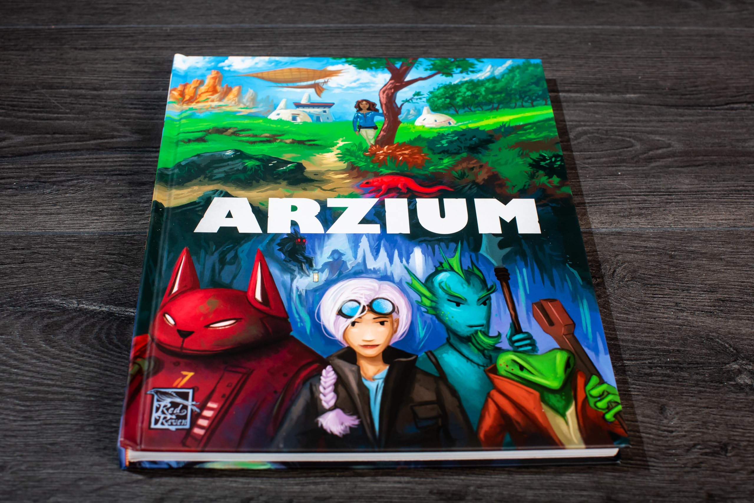 Red Raven World of Arzium RPG Book - Hardcover | English Language 6