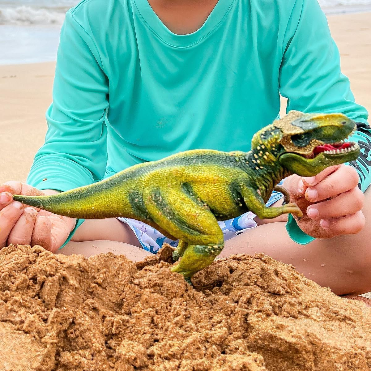 SCHLEICH DINOSAURS 14525 Tyrannosaurus Rex - Realistic Action Figure with Movable Jaw, Ages 3+ 6