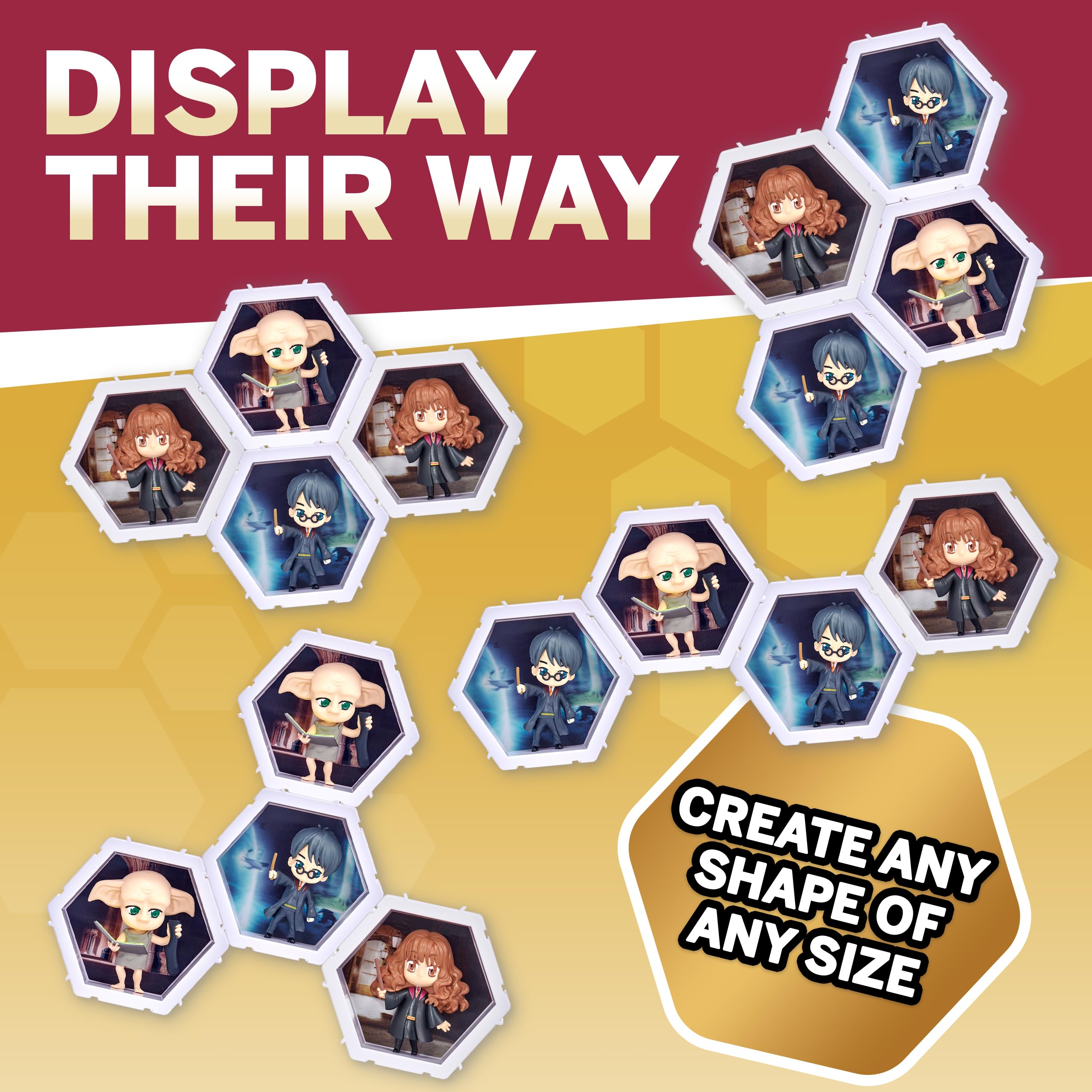 WOW! PODS 4D Harry Potter - Connectable Collectible Bobblehead with 4D Lenticular Display 15