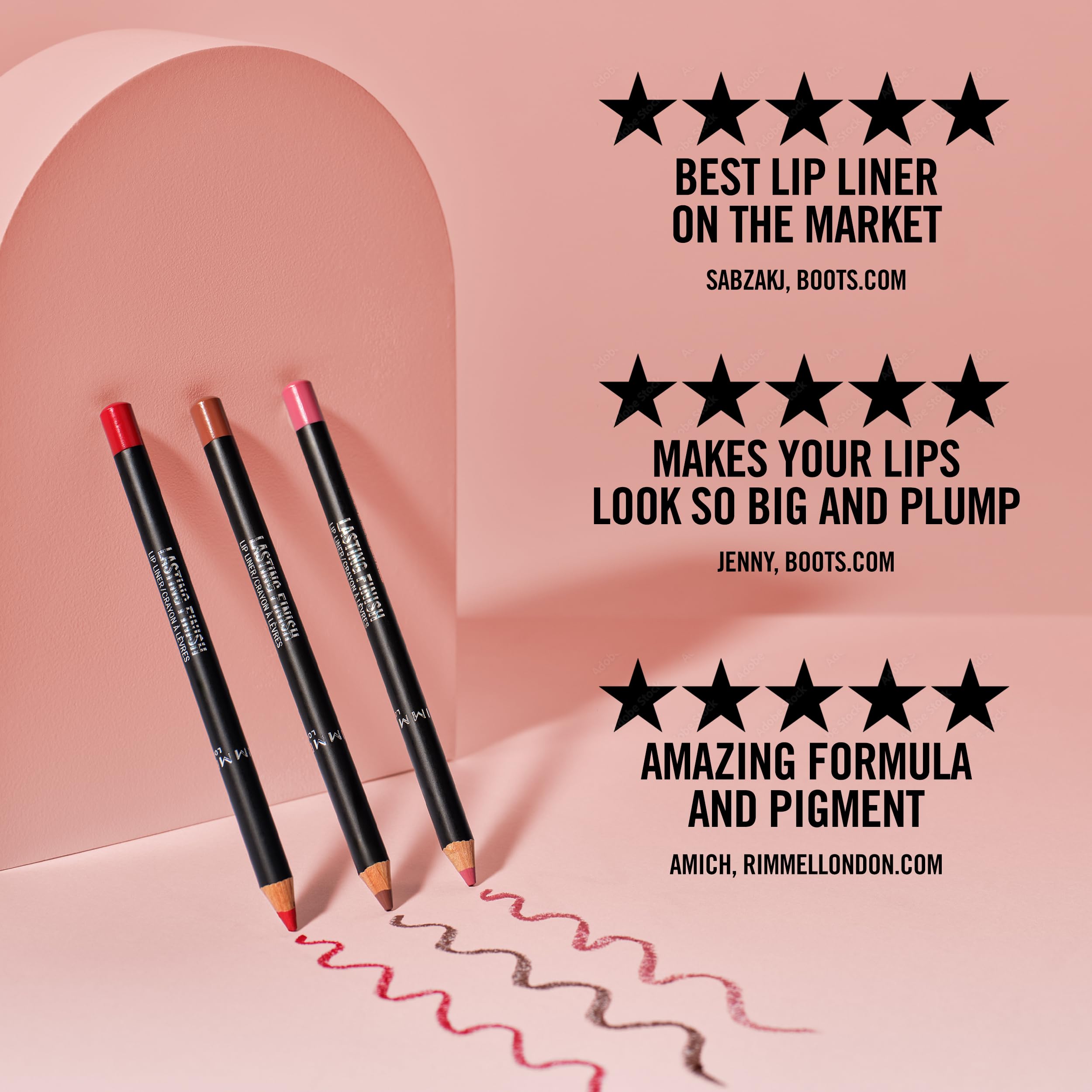 Rimmel Lasting Finish 8HR Lip Liner - Pink Candy 5