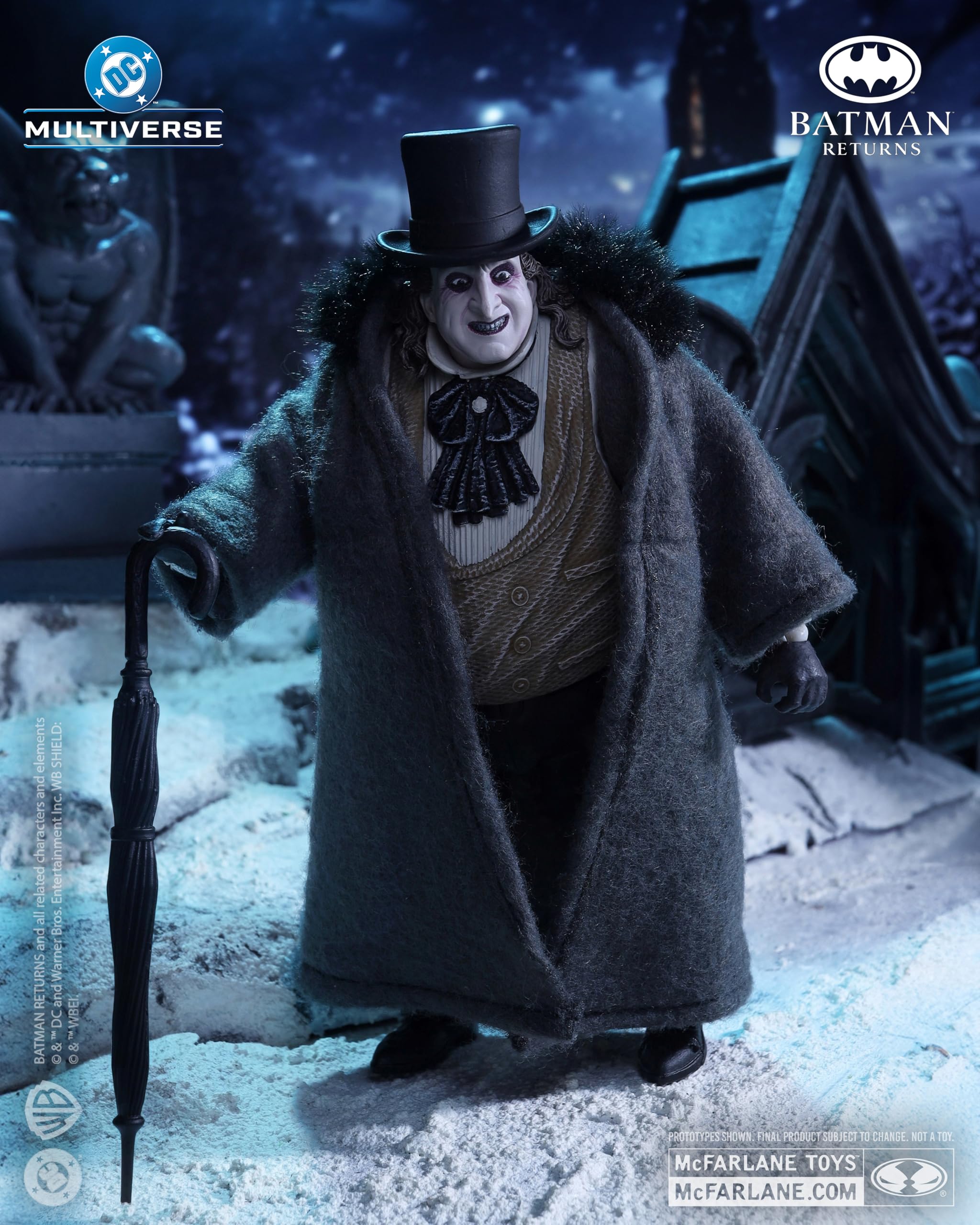 McFarlane DC Multiverse The Penguin (Batman Returns) 7in Action Figure - Ultra Articulated Collectible 6