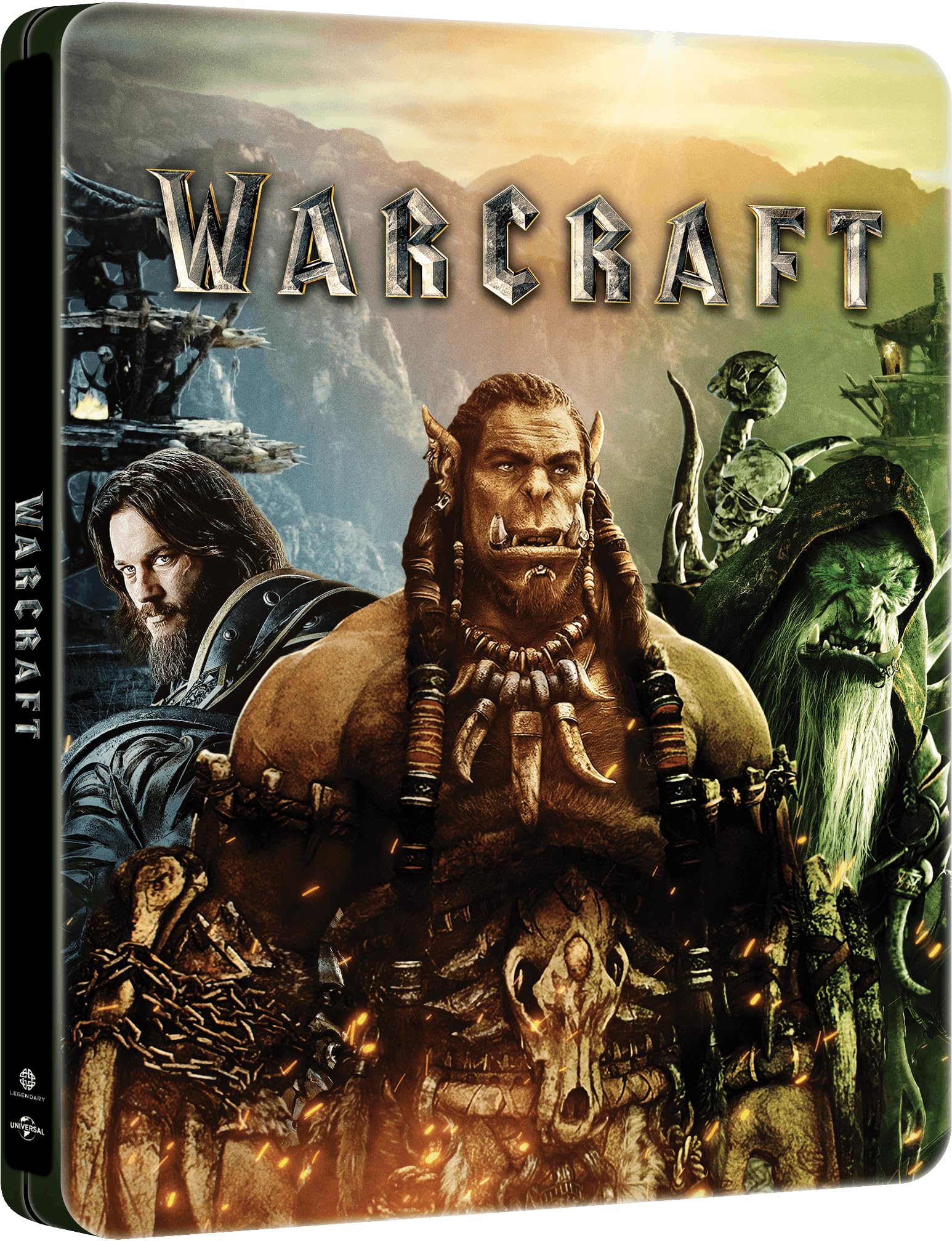 Warcraft [4K UHD & Blu-Ray] Limited Edition Steelbook