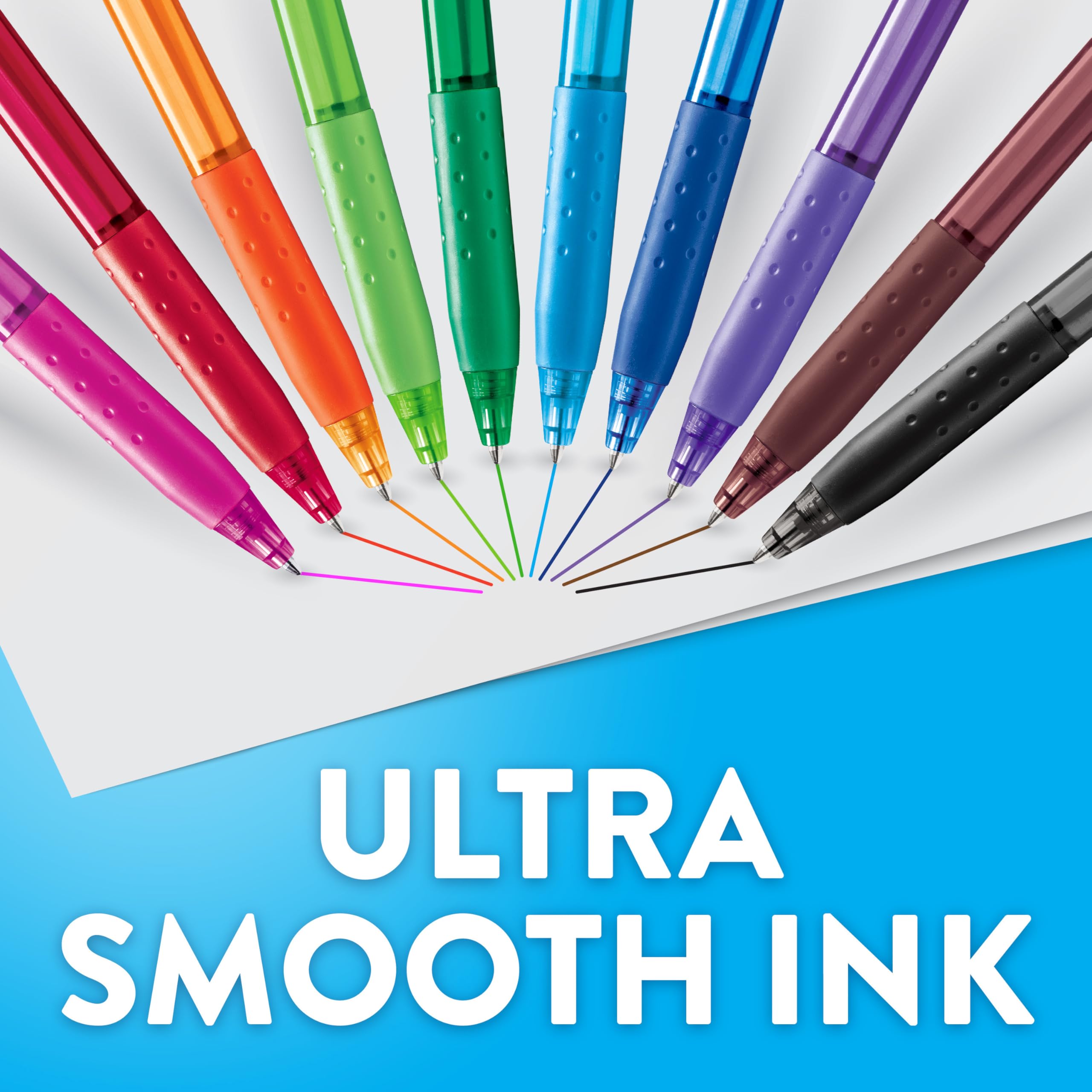 Paper Mate InkJoy 300RT Retractable Ballpoint Pens - Ultra-Smooth Ink | 1.0mm Medium Point | 24 Black Pens 2