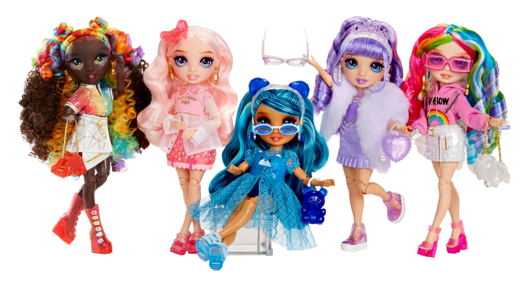 Rainbow High Creative Crystals Amaya - 28 cm Fashion Doll with DIY Crystal Accessory Kit