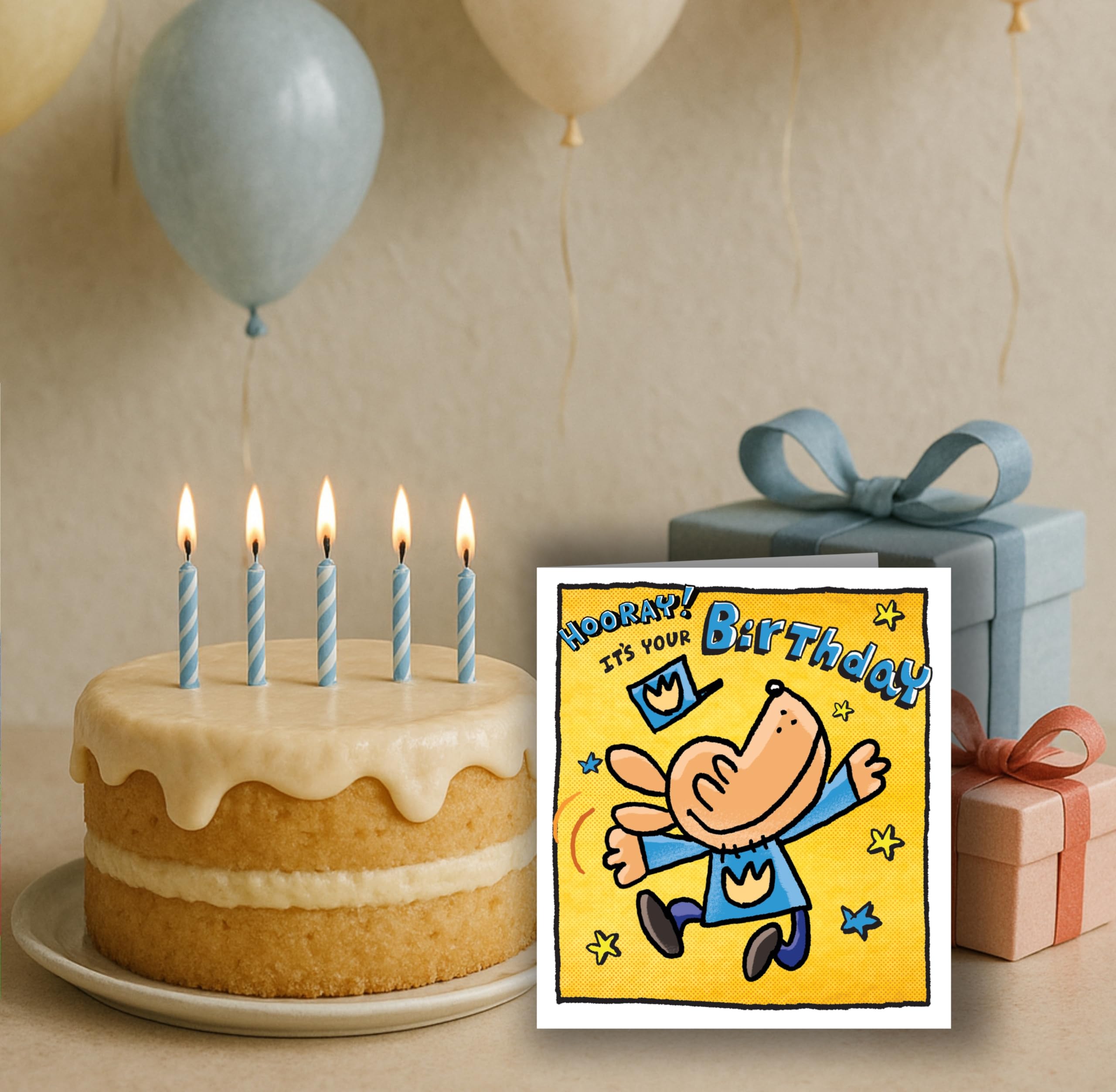 Danilo Promotions LTD Dog Man Birthday Card for Daughter | Standard Size | 50% Recycled Content 3