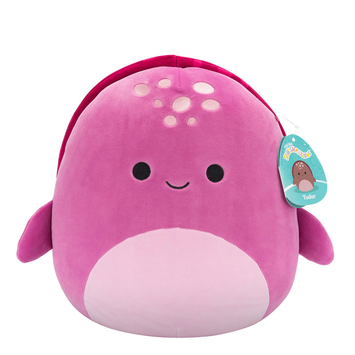 Squishmallows 12 Inch Plush - Tudor the Maroon Turtle