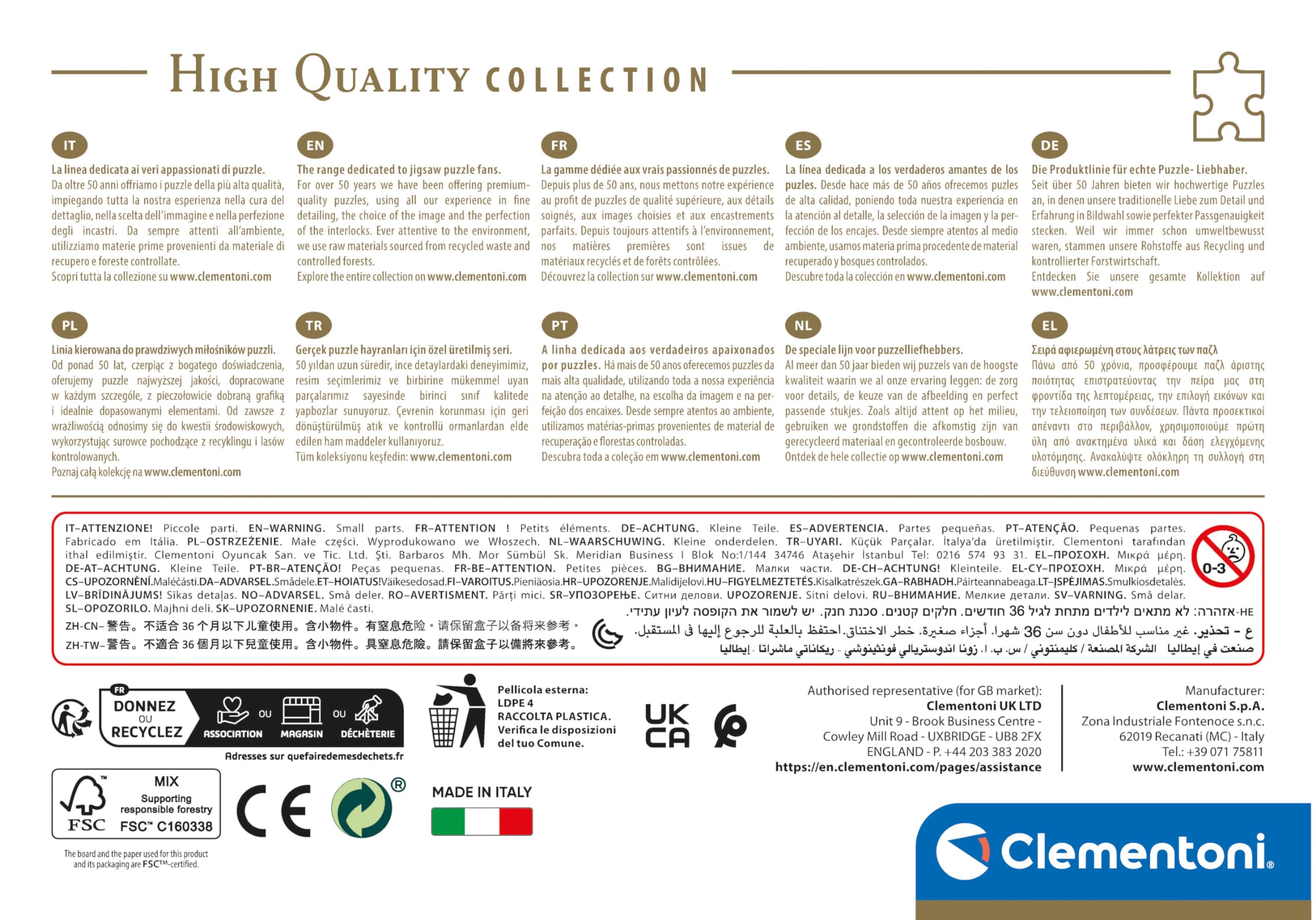 Clementoni Jigsaw Puzzle Collection - Funny Dalmatian 500 Pieces - Poster I 3