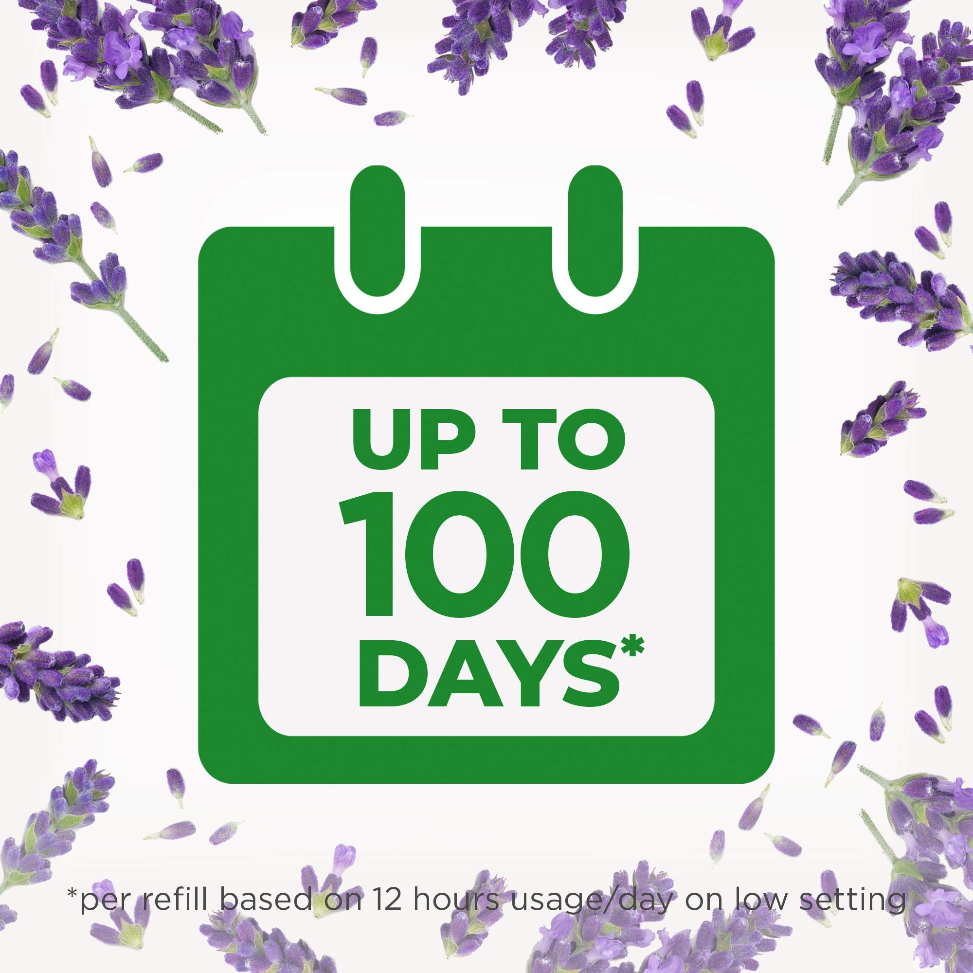 Air Wick - Essential Oils Plug In Refill Air Freshener (Purple Lavender Meadow) 5