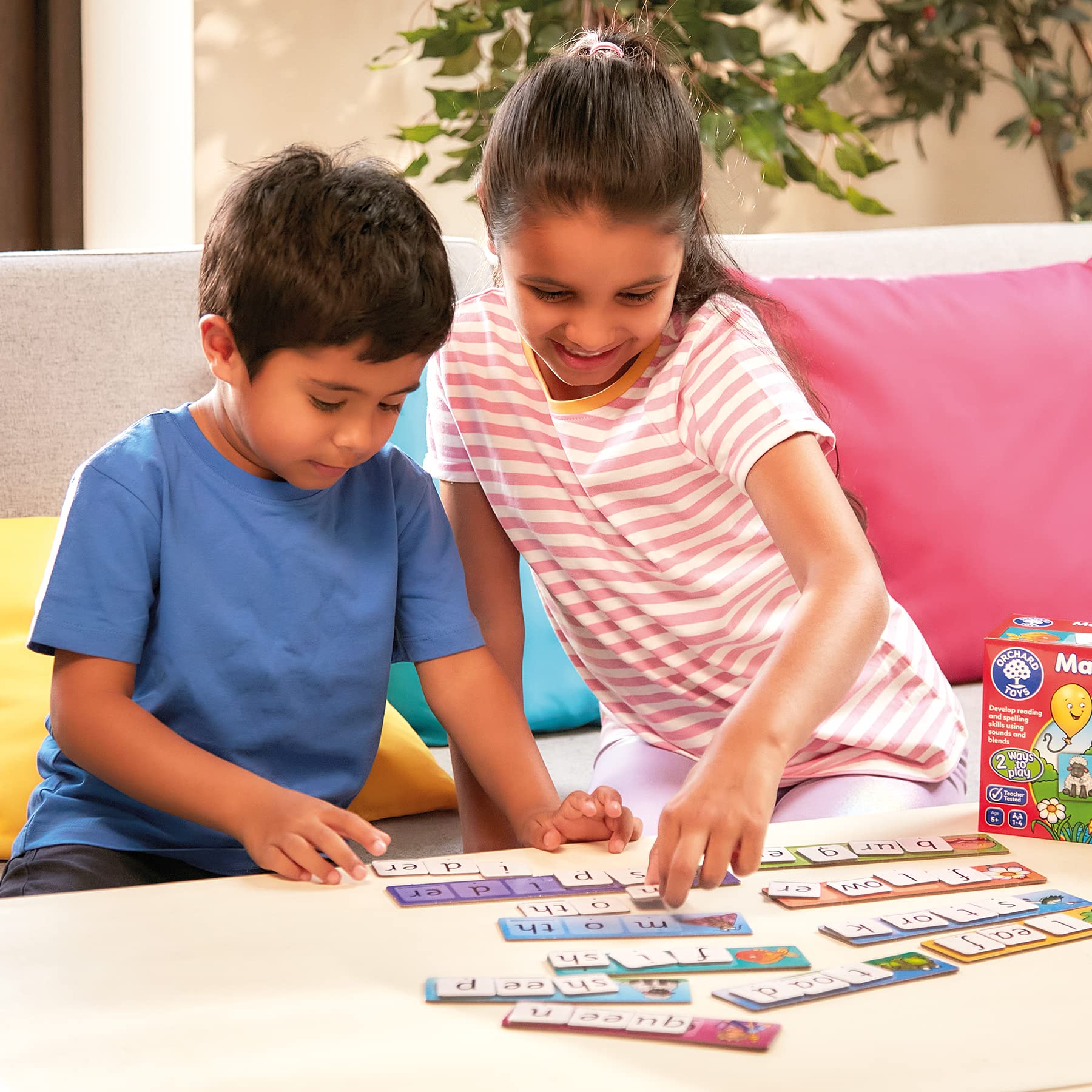 Orchard Toys Match and Spell Next Steps Spelling Aid Game | Ages 5+ | 1-4 Players | Phonics & Word Building 5
