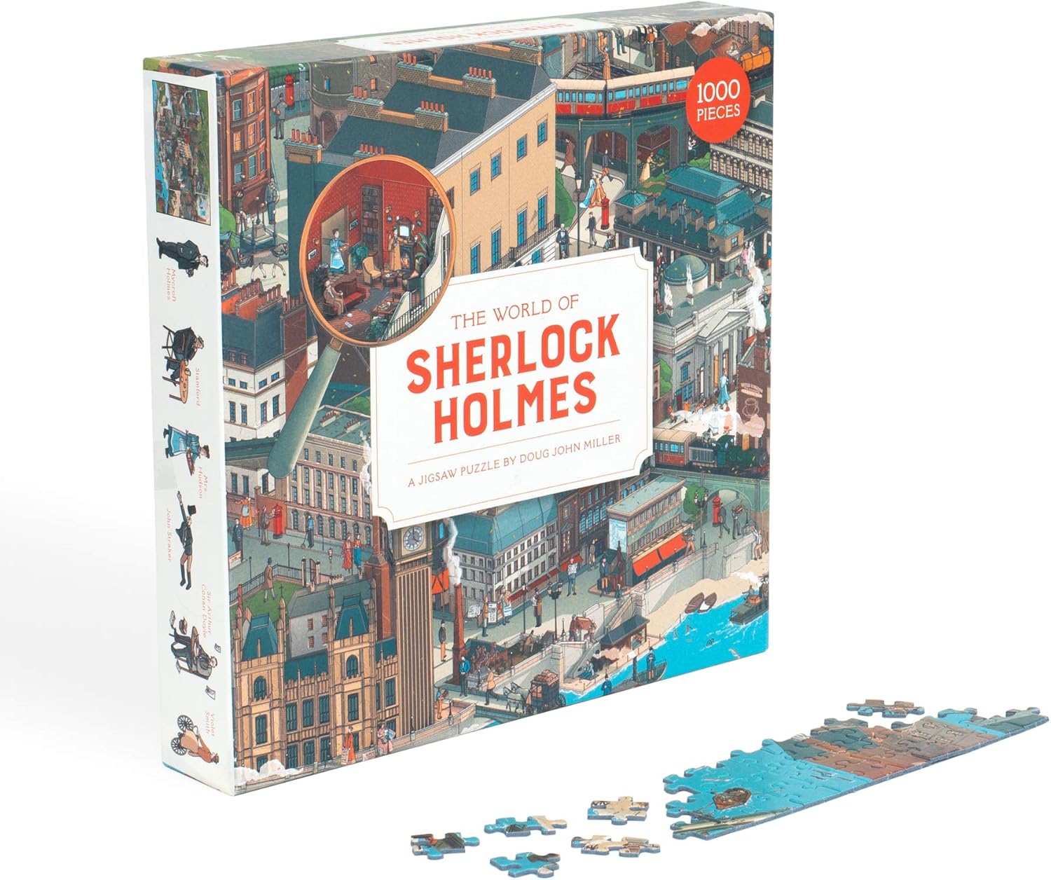 The World of Sherlock Holmes: 1000-Piece Jigsaw Puzzle - Mystery & Literature Puzzle for Adults 7