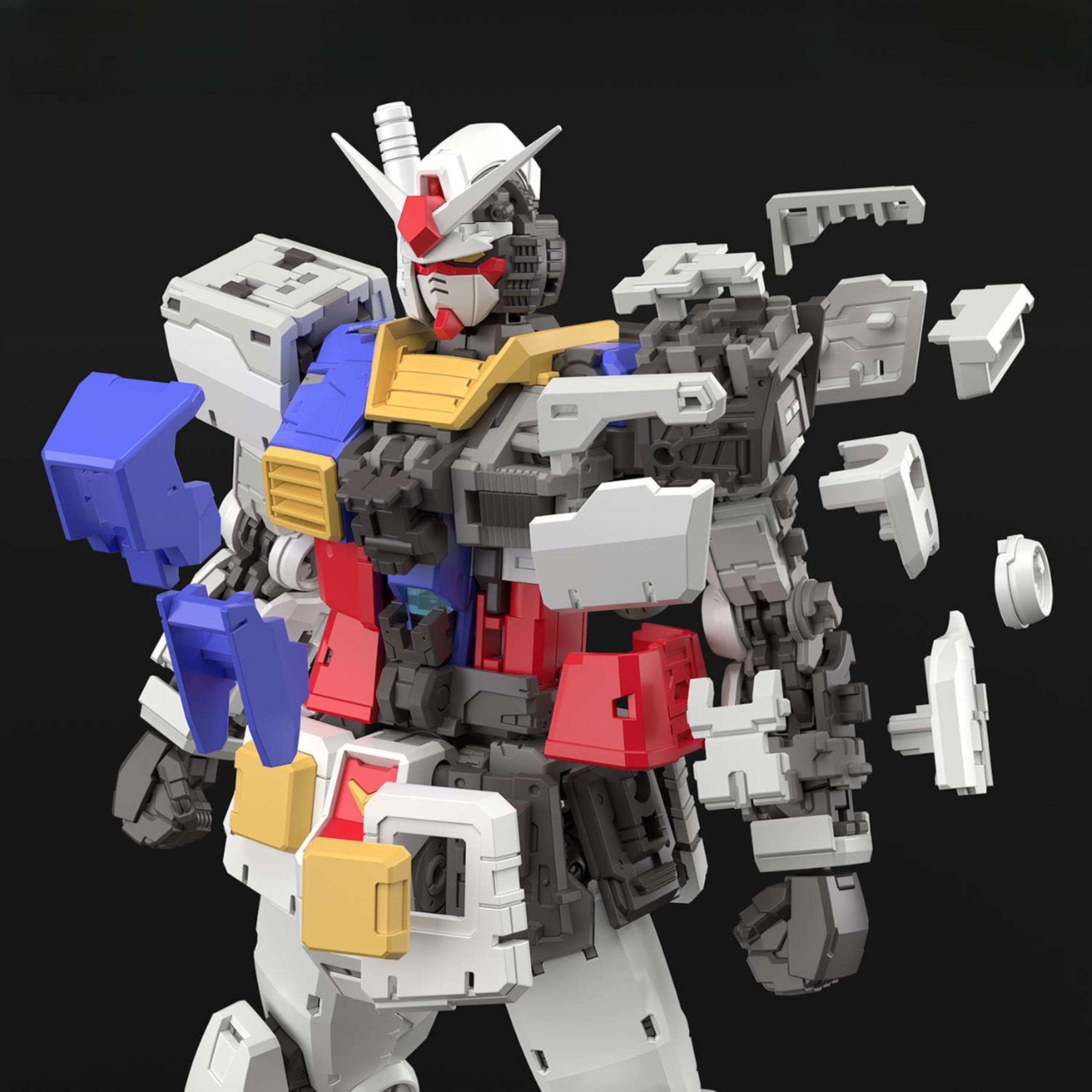 BANDAI SPIRITS Real Grade 1/144 RX-78-2 Gundam Ver. 2.0 Model Kit | Snap-Fit Plastic Figure 5