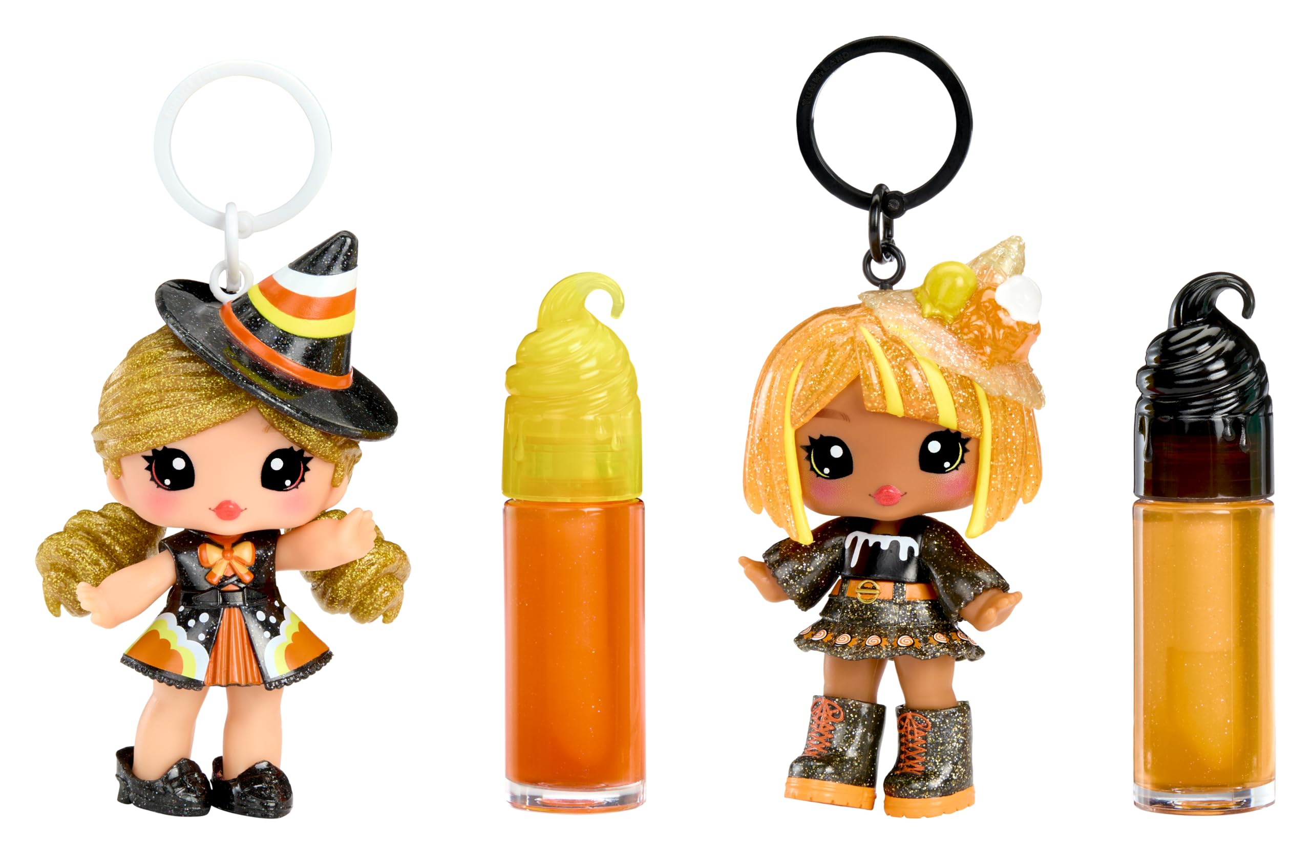 Yummiland x Halloween Lip Gloss Doll - Blair Treats - DIY Scented Doll with Keychain & Lip Gloss Kit 4