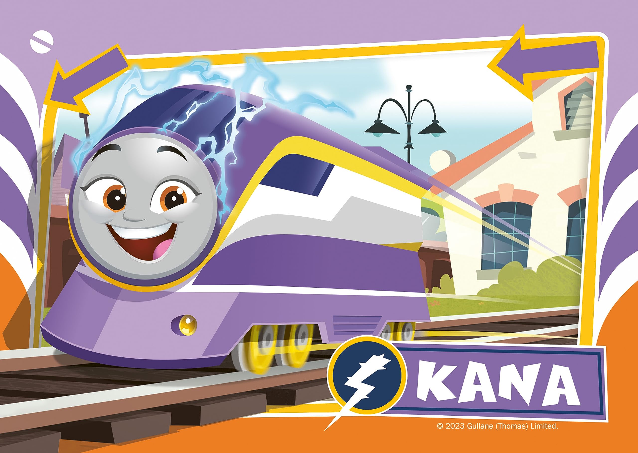 Ravensburger Thomas & Friends First Jigsaw Puzzle - 4-in-1 Progressive Puzzle Set for Toddlers 18 Months+ 12