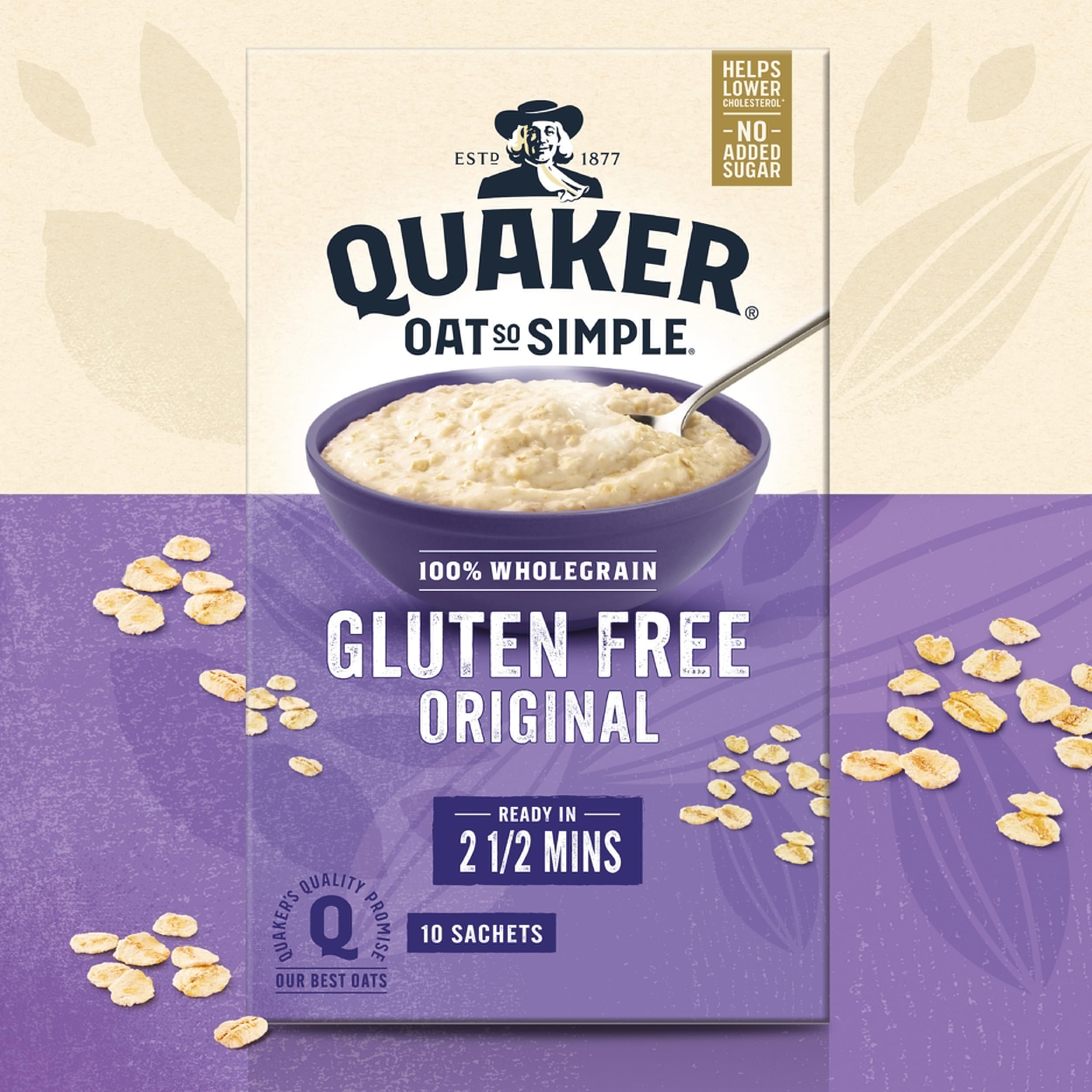 Quaker Oats So Simple Gluten Free Porridge Sachets, 10 x 35 g 6