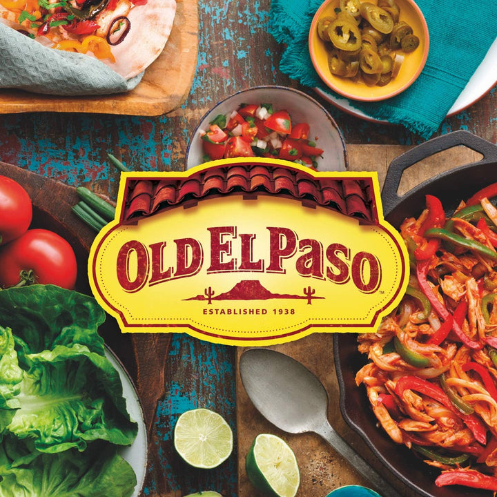 Old El Paso Original Hard and Crunchy Taco Shells 156 g (Pack of 8)