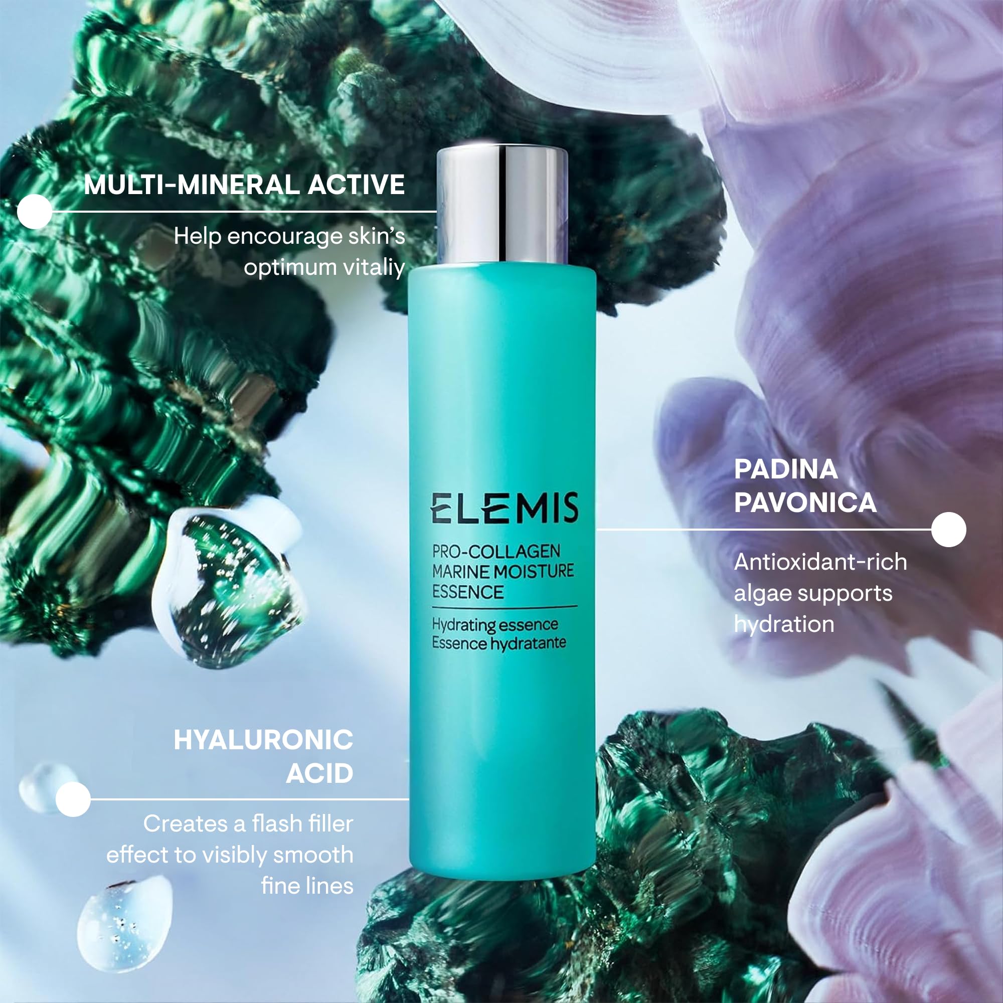 Elemis Pro-Collagen Marine Moisture Essence - Hydrating Anti-Aging Serum | 100ml 6