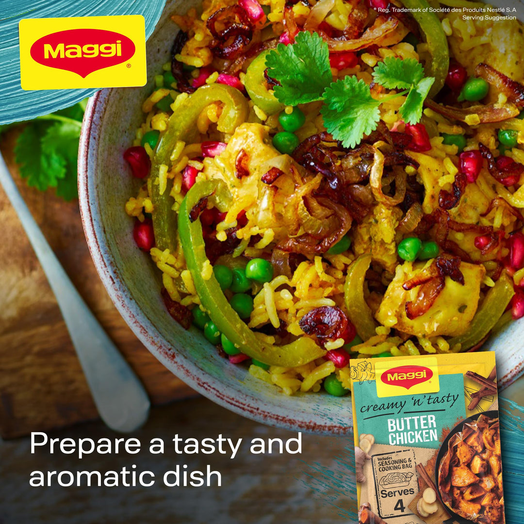 MAGGI So Juicy Butter Chicken Recipe Mix with Cooking Bag (41g)