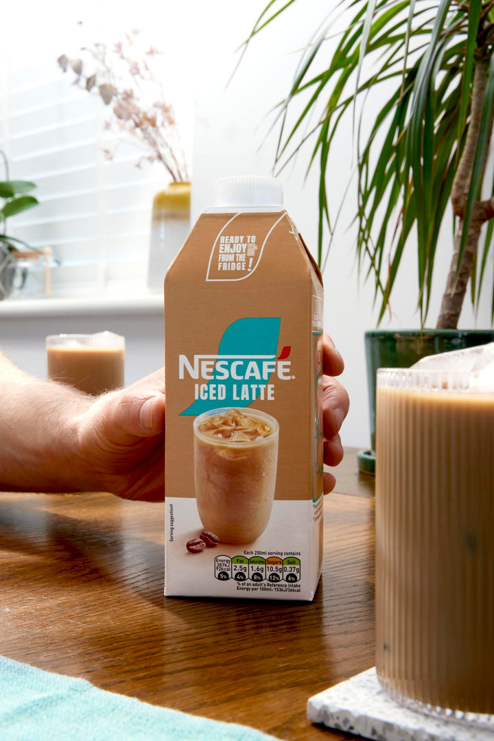 NESCAFÉ Iced Coffee Latte 750ml - Ready to Drink Creamy Coffee Beverage