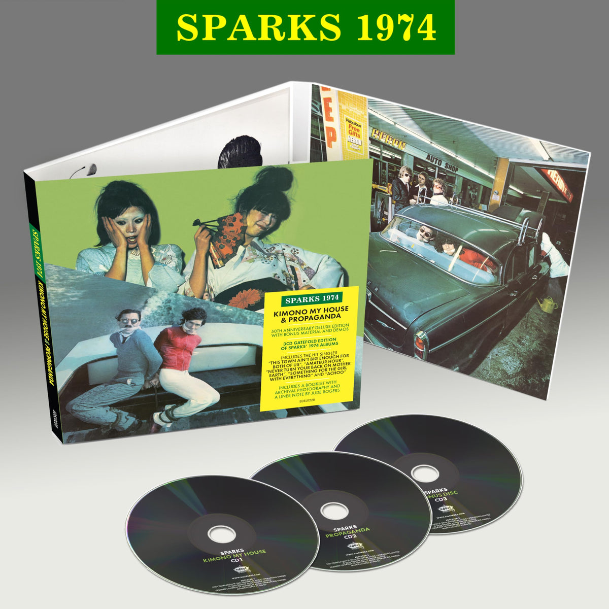 Sparks - Kimono My House / Propaganda [Collector's Edition CD]