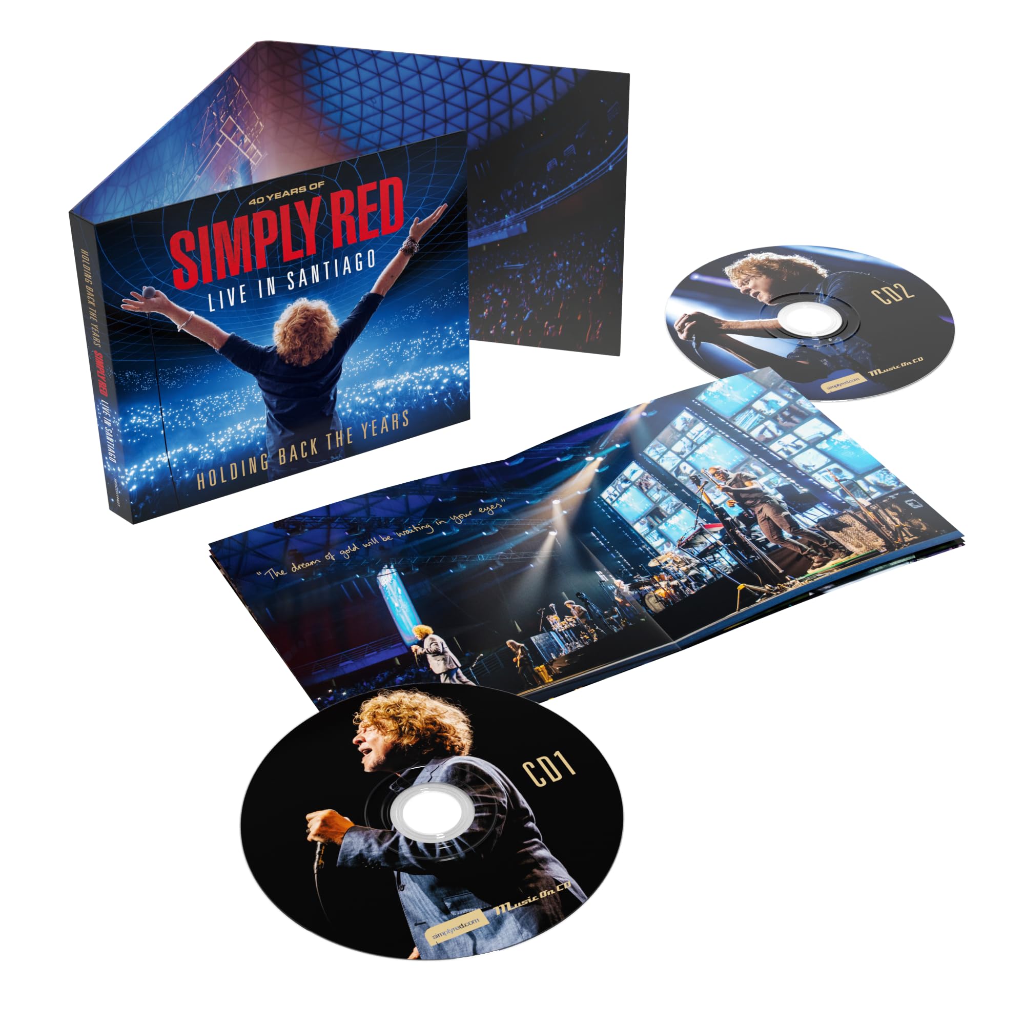 Simply Red - Holding Back the Years: Live in Santiago [2 CD] 1