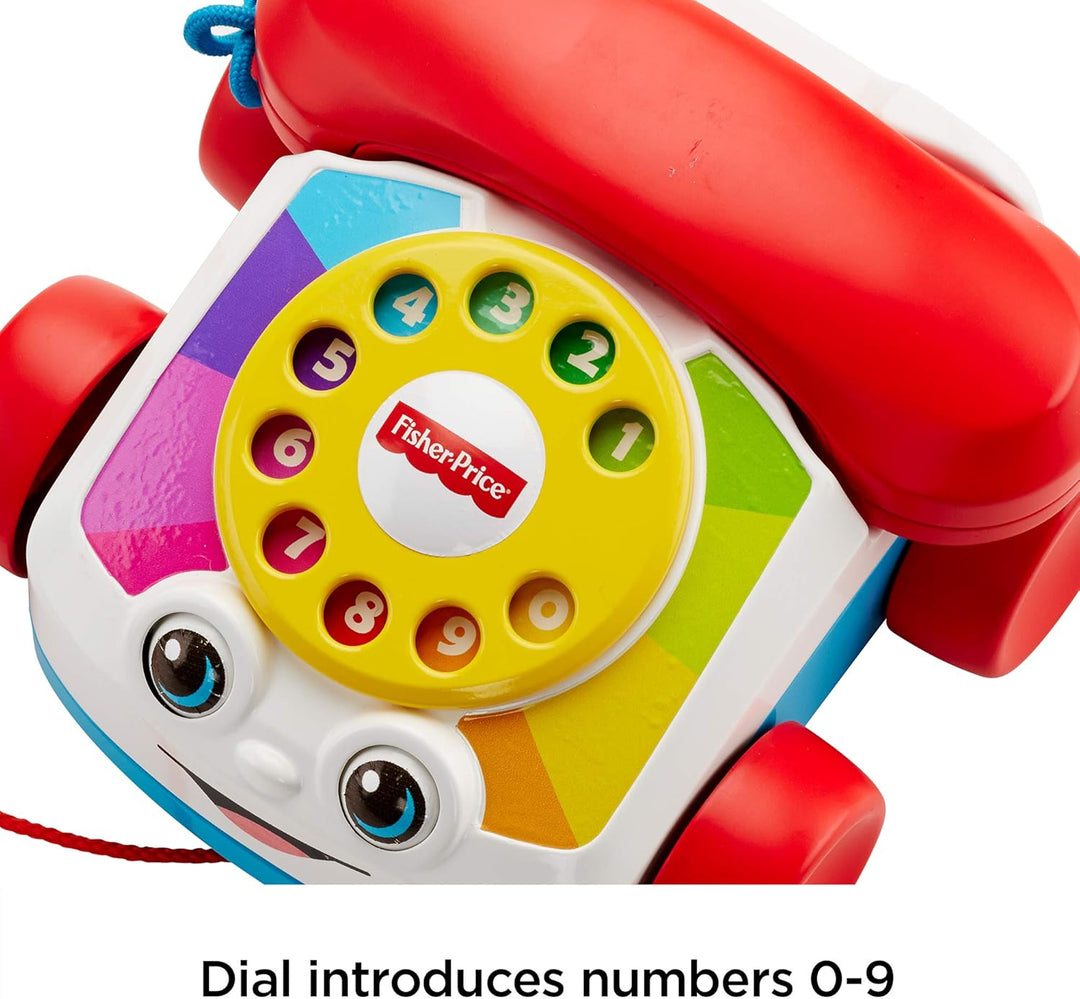 Fisher-Price Chatter Telephone - Classic Pull-Along Toy for Toddlers 12M+