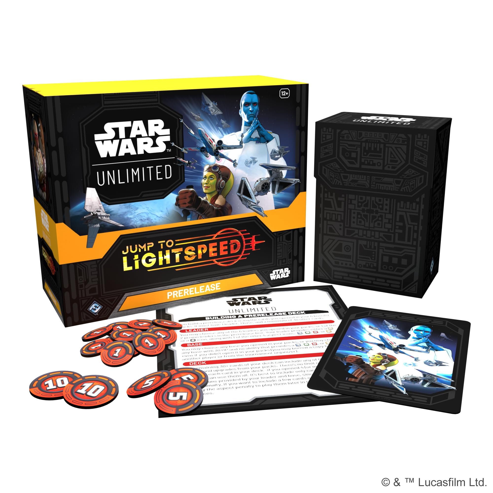 Fantasy Flight Games Star Wars: Unlimited Trading Card Game Jump to Lightspeed Pre-Release Box 3