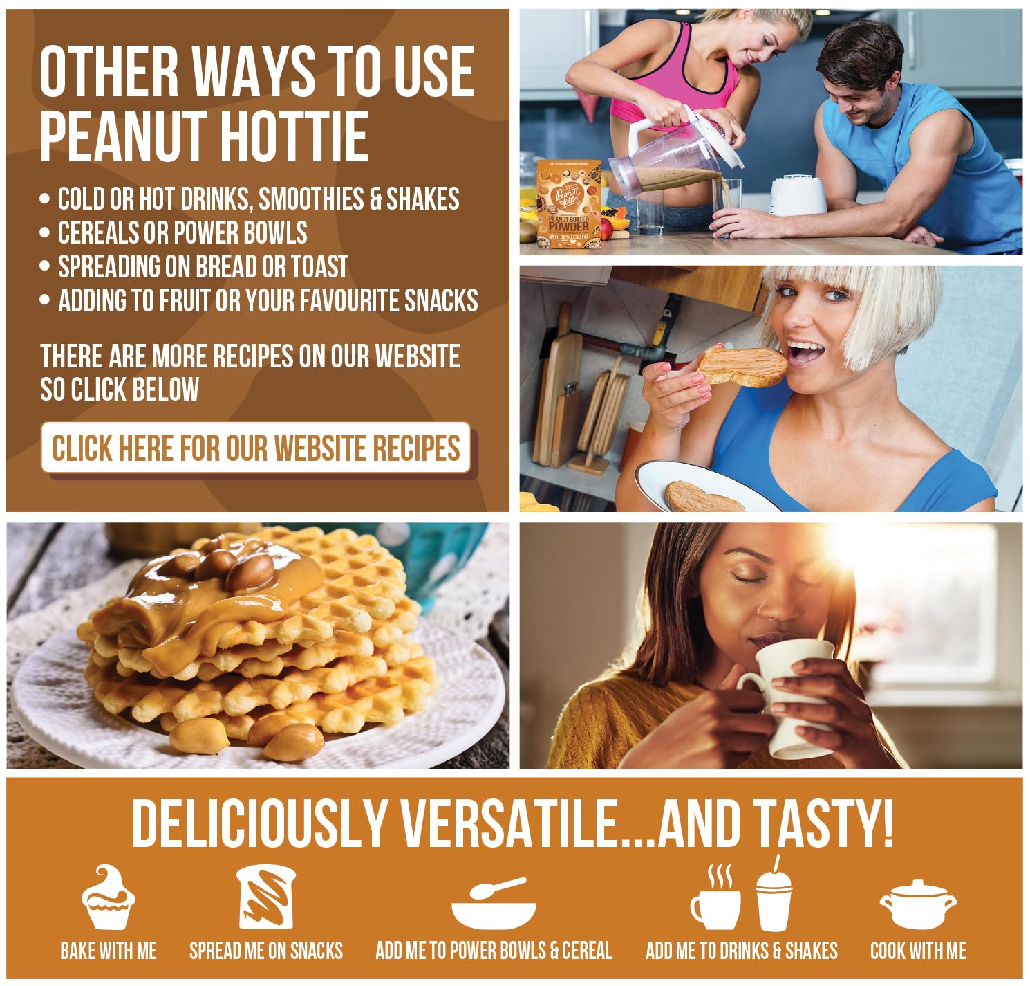 Peanut Hottie Peanut Butter Powder - High Protein, Low Fat | 180g 4