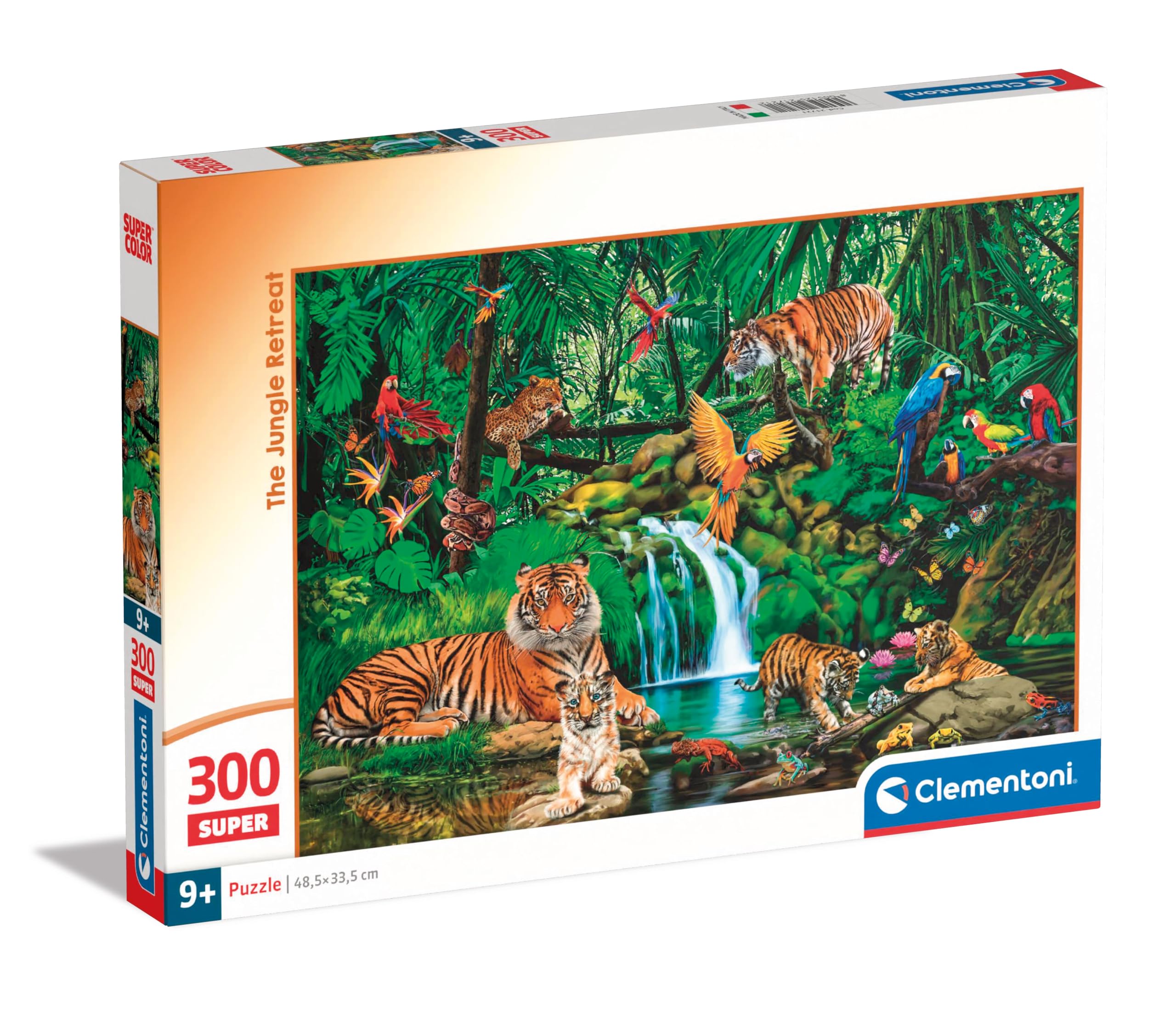 Clementoni Water Magic Puzzle - The Jungle Retreat | 300 Pieces | Multicolor