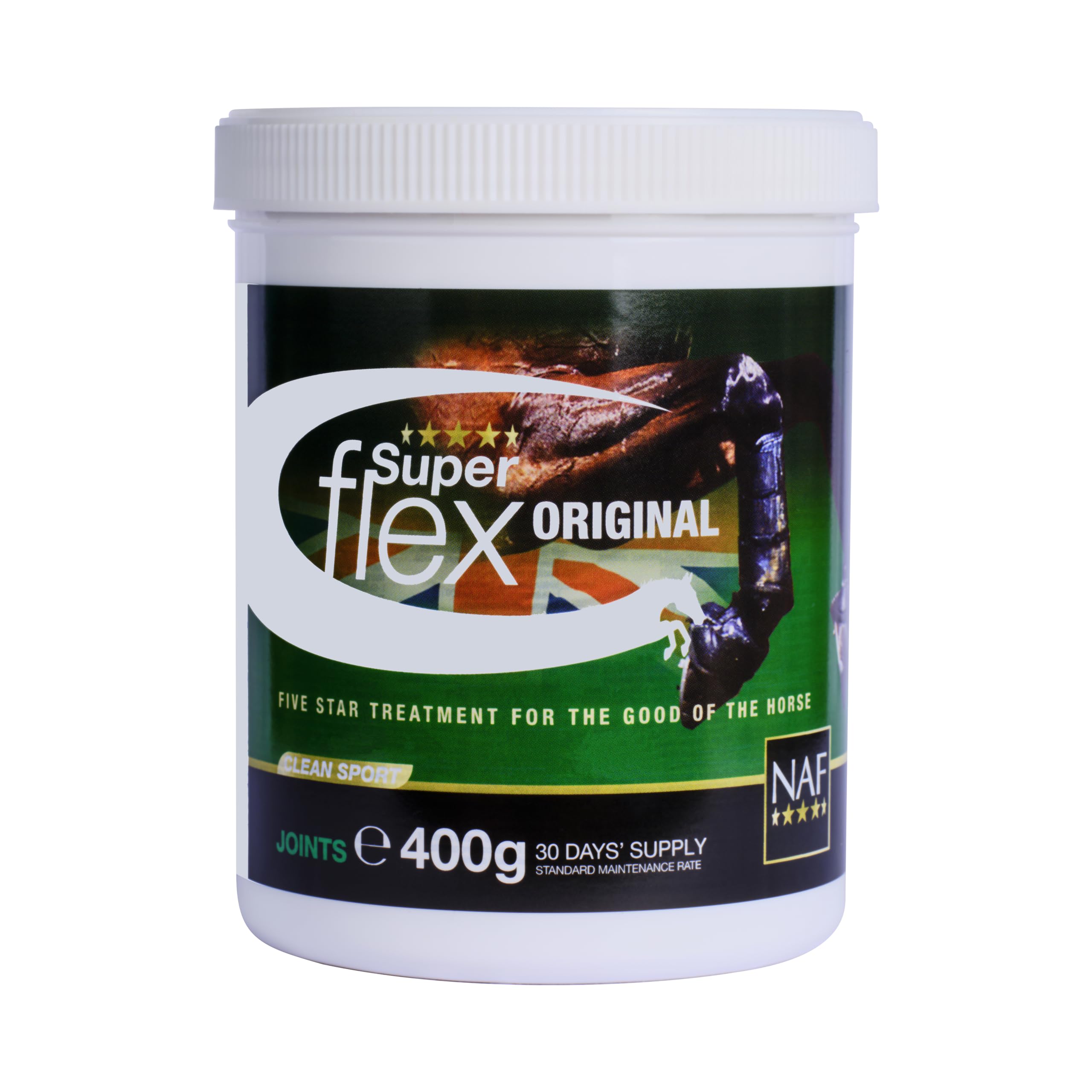 NAF Five Star Superflex Joint Care Powder for Horses - 400g | Glucosamine & MSM Formula