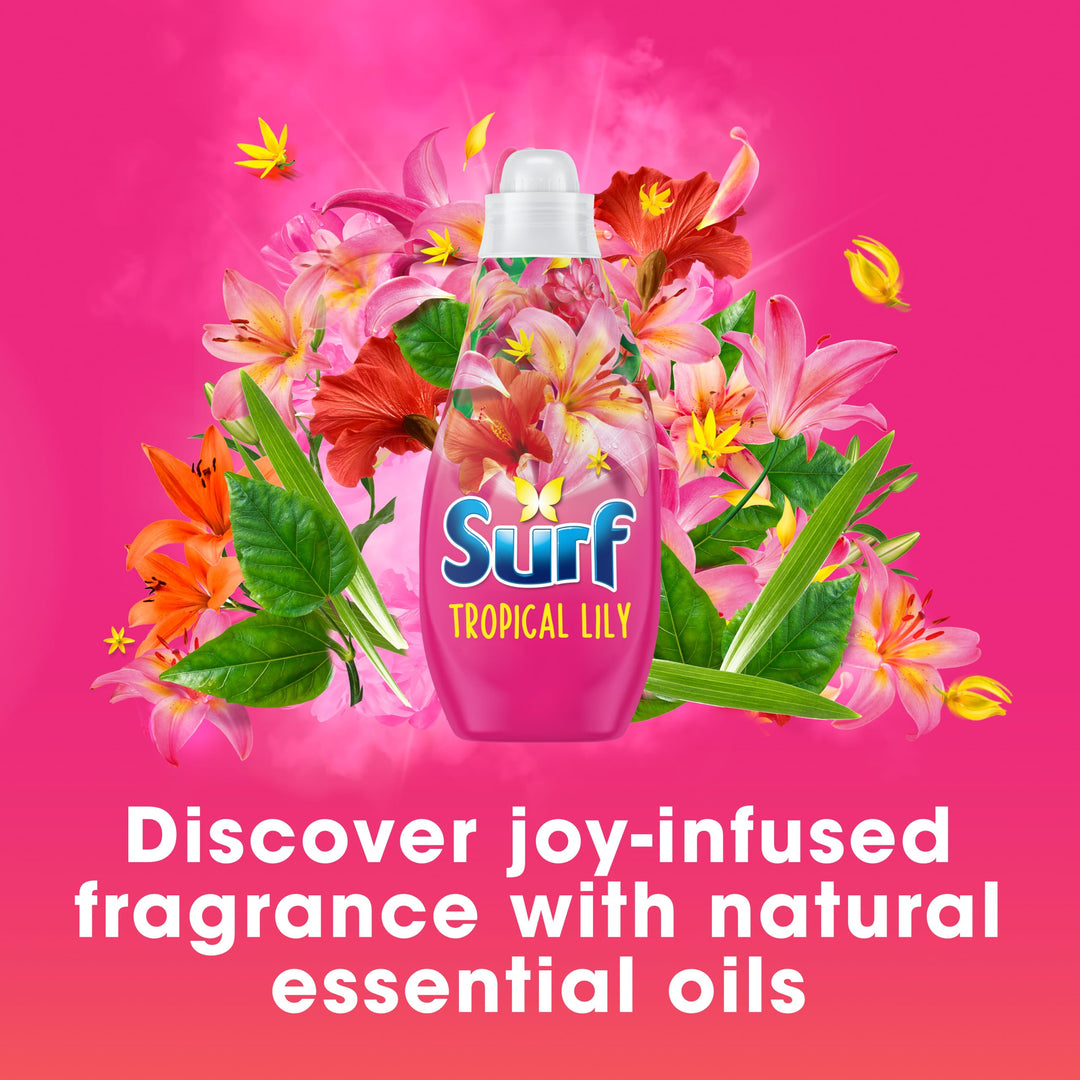 Surf Tropical Lily Laundry Washing Liquid Detergent (1.5L)