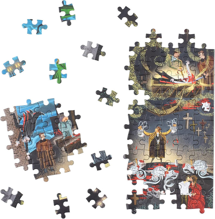 The World of Dracula Puzzle - 1,000-Piece Gothic Jigsaw by Adam Simpson