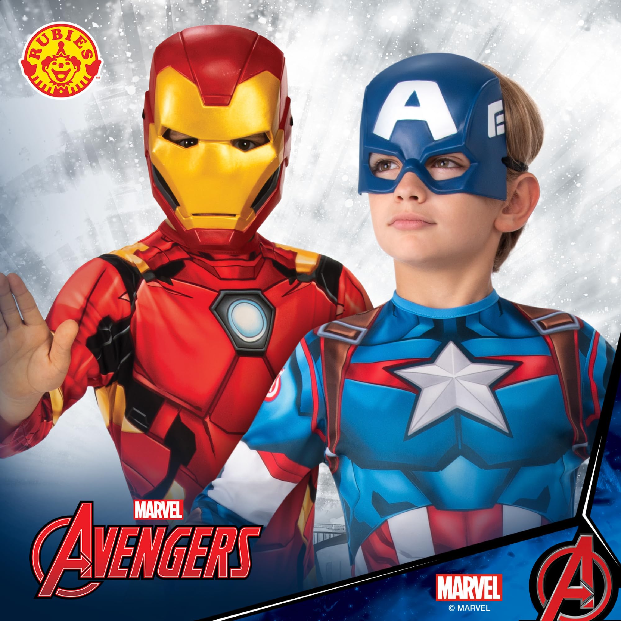 Rubies Iron Man Deluxe Kids Fancy Dress - Boys Age 3-4 Years | Multicolour 4