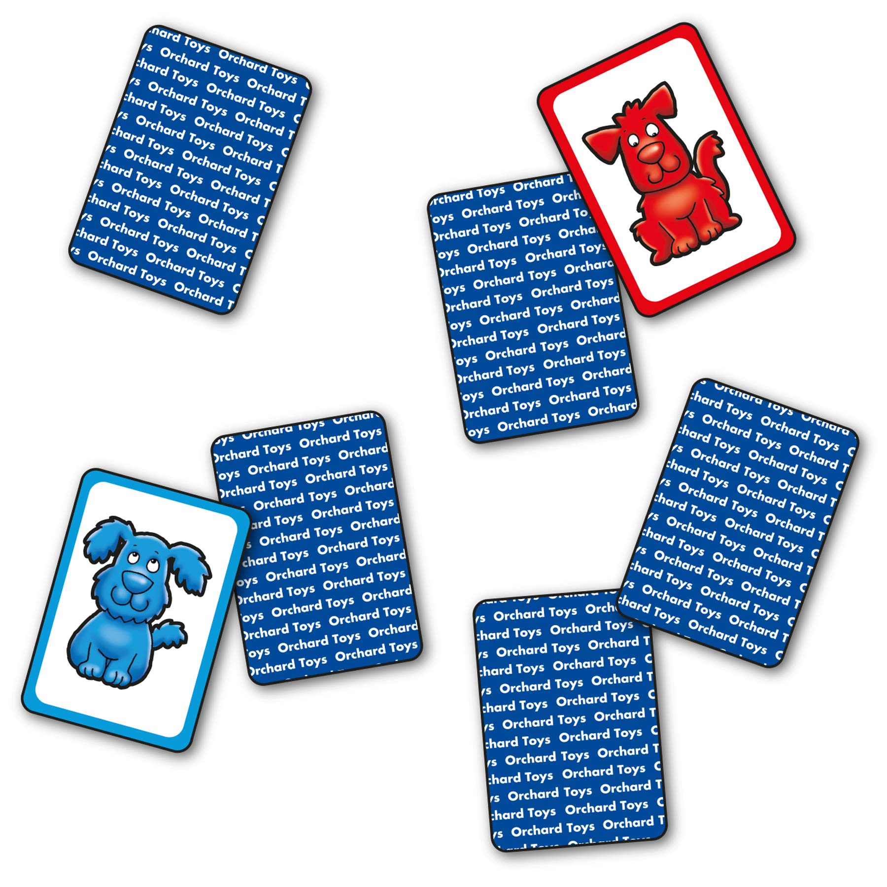 Orchard Toys Red Dog Blue Dog Lotto Game - Matching & Memory for Ages 2-5 | 2-4 Players 4