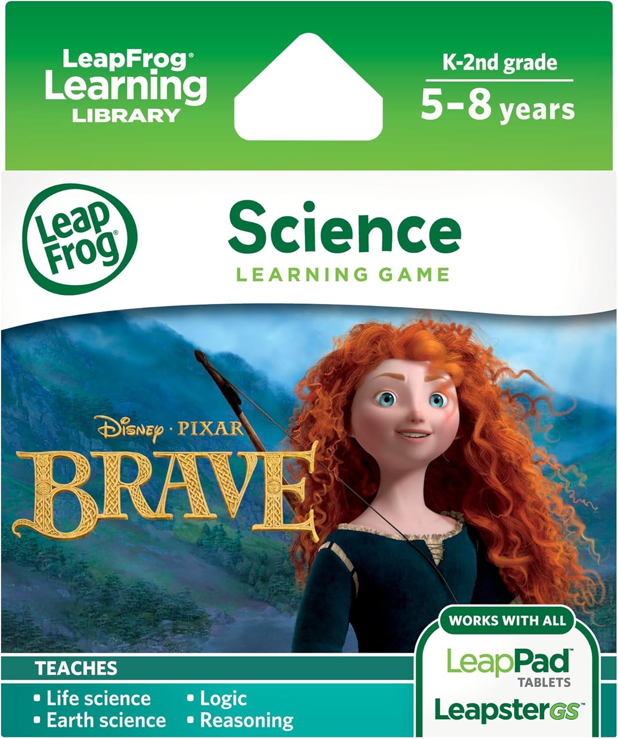 Leapfrog Explorer Learning Game Disney Pixar Brave - Educational Science Adventure for Ages 5-8