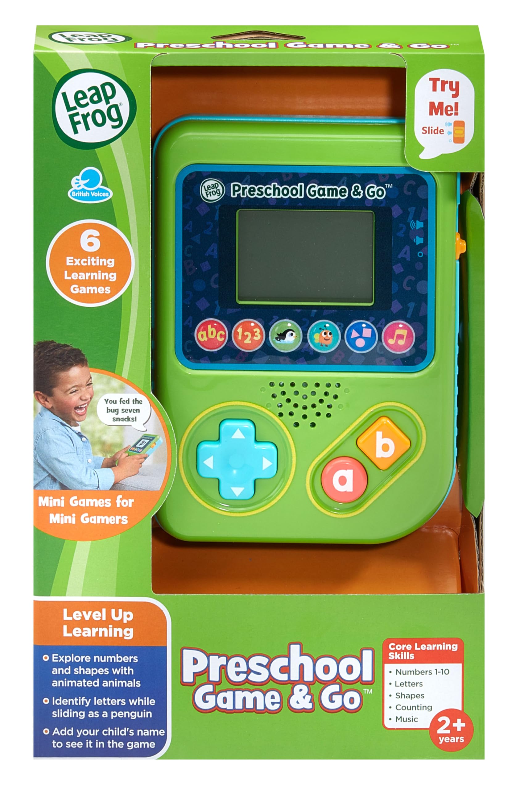 LeapFrog Preschool Game & Go - Interactive Educational Game with 6 Learning Activities for Ages 2+ 4