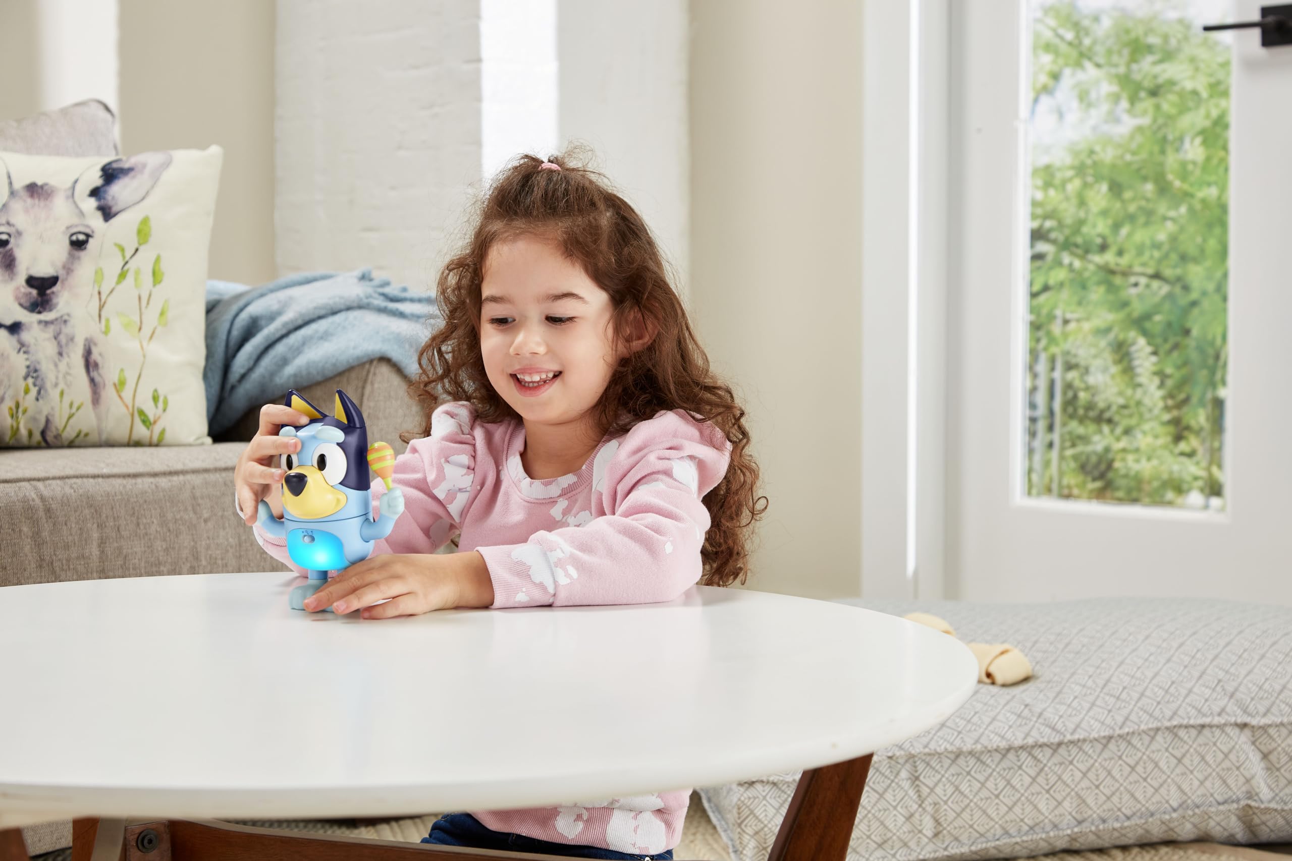 VTech Shake It Bluey - Interactive Musical Toddler Toy with Lights & Sounds 4