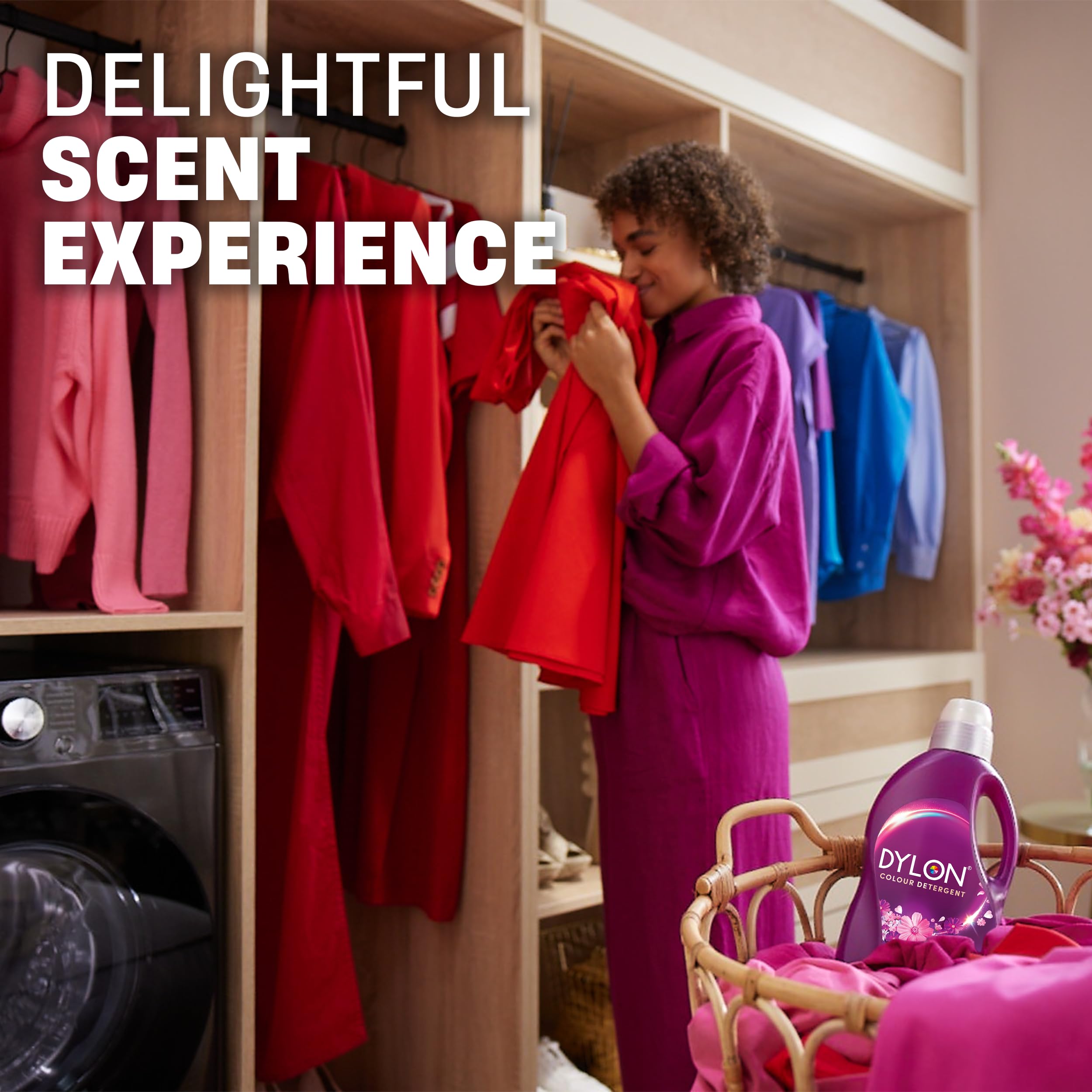 Dylon Blossom Liquid Laundry Detergent - Revitalises Colours & Renews Fibres | 30 Wash Loads | 1.5L 5