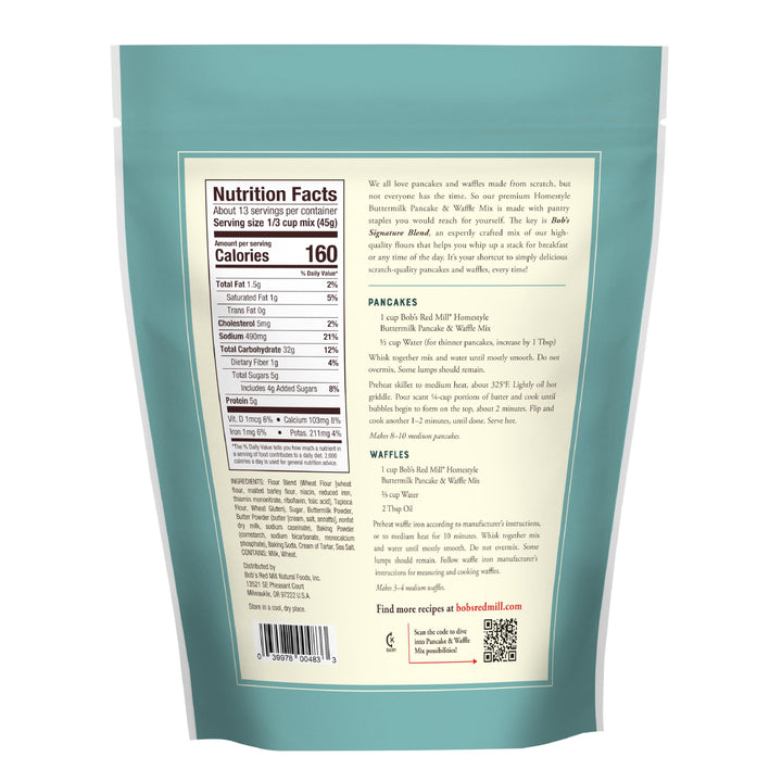 Bob's Red Mill - Signature Buttermilk Pancake Mix 567g