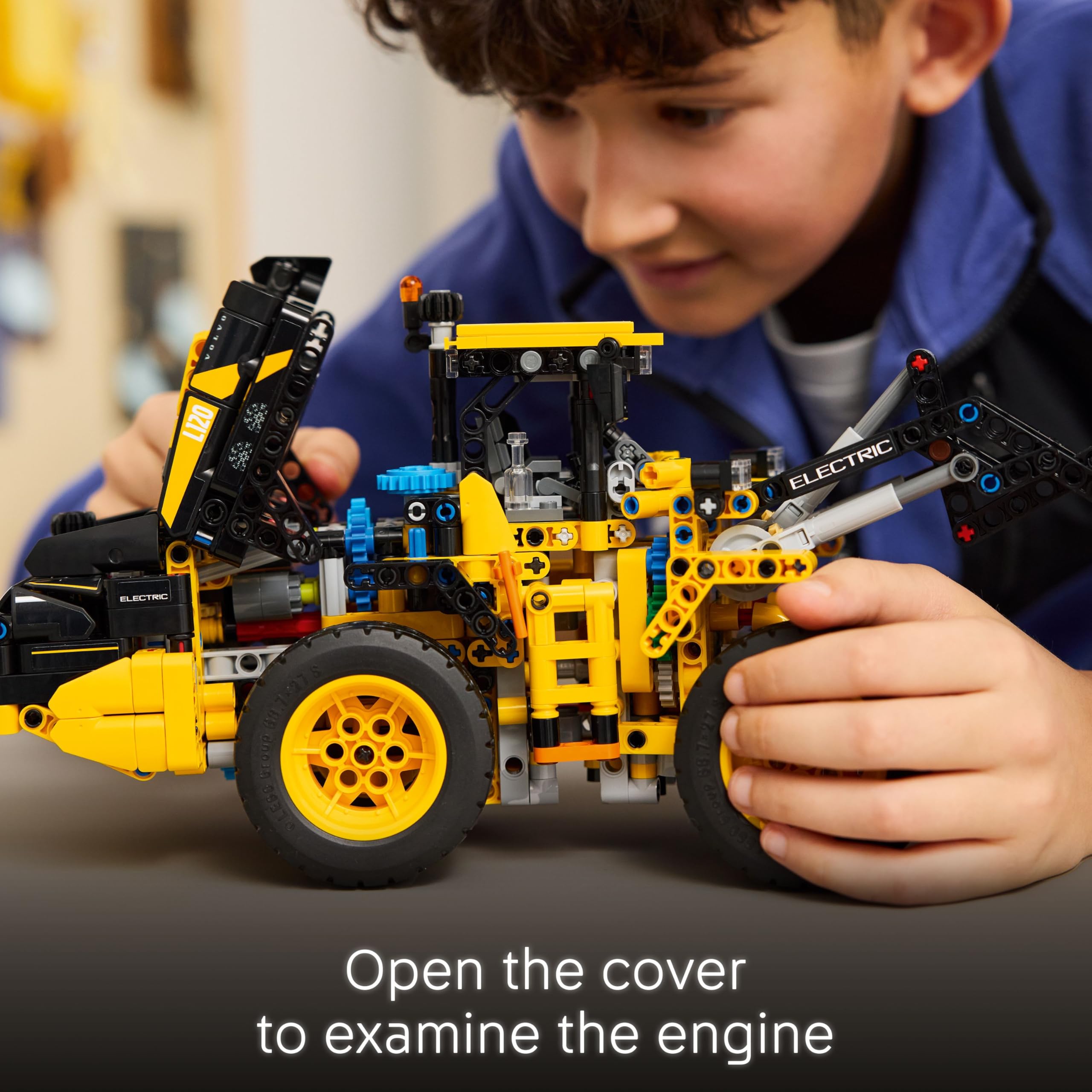LEGO Technic Volvo L120 Electric Wheel Loader 42209 - Construction Vehicle Toy for Ages 9+ 4