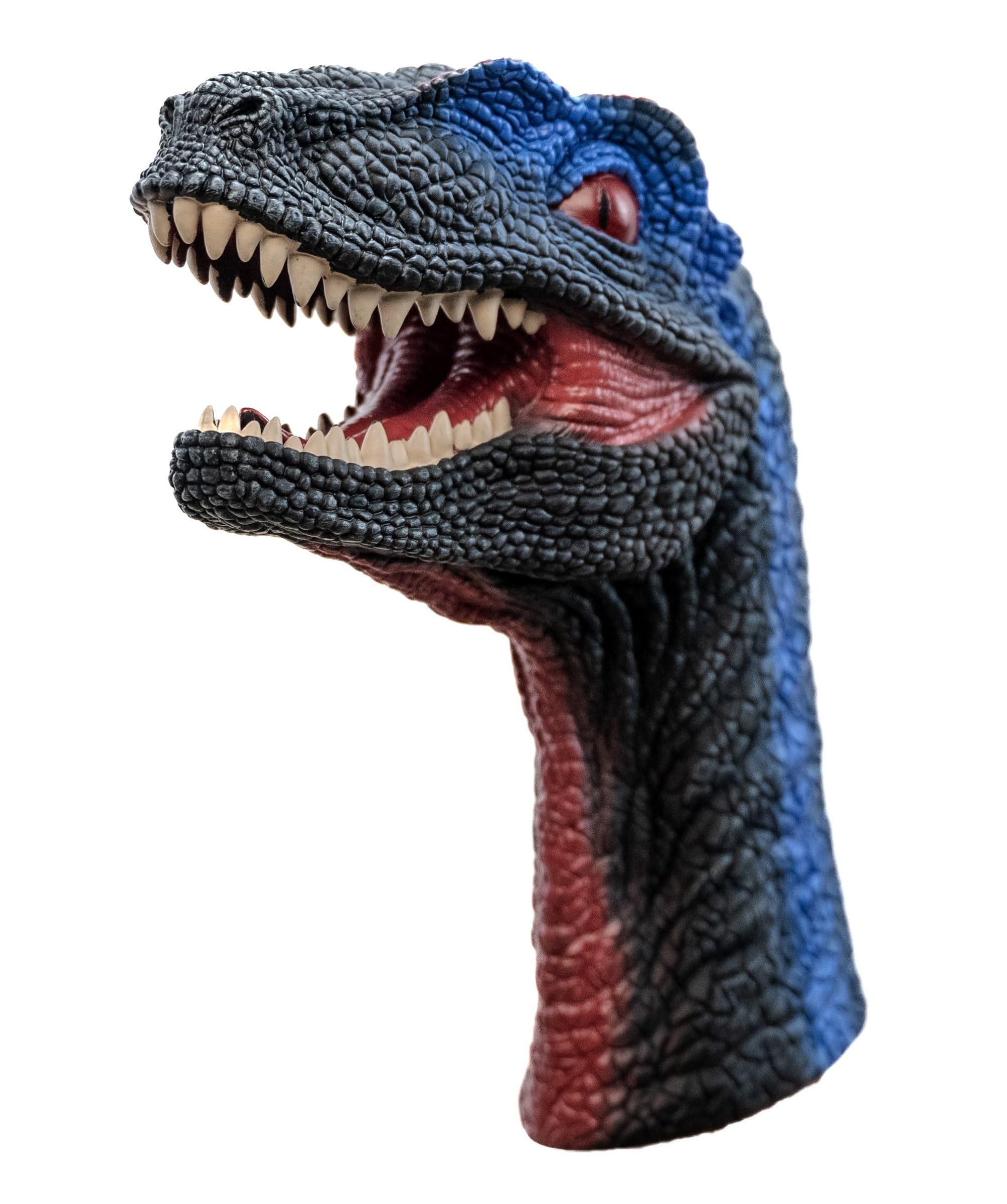 Wild Thingz Velociraptor Hand Puppet - Medium Size, Rubber Material, Ages 3+