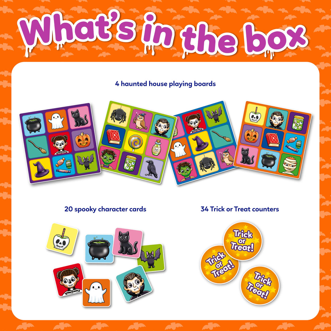 Orchard Toys Halloween Bingo – Compact Travel Board Game for Kids