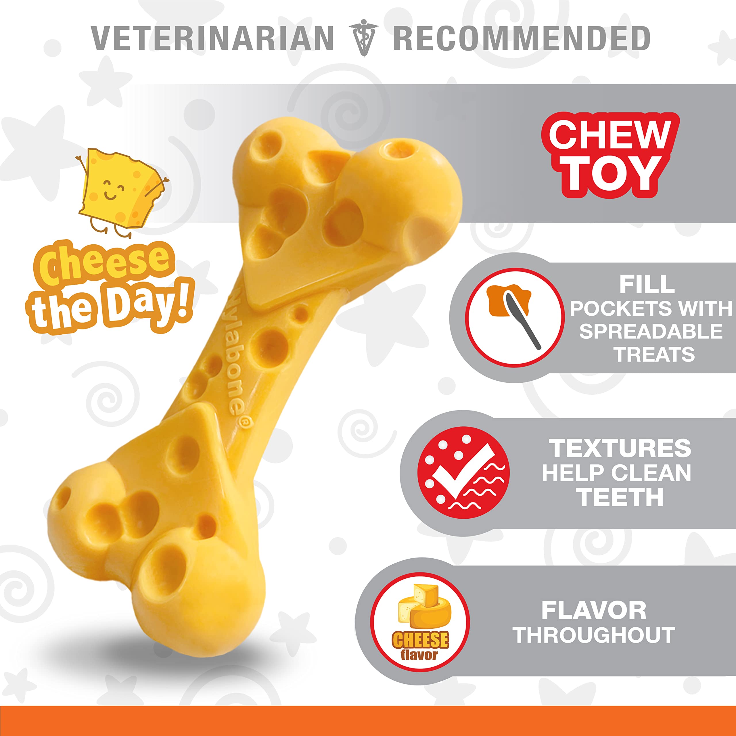 Nylabone Extreme Tough Dog Chew Toy - Beef Flavor, Medium (Up to 16 kg) 6