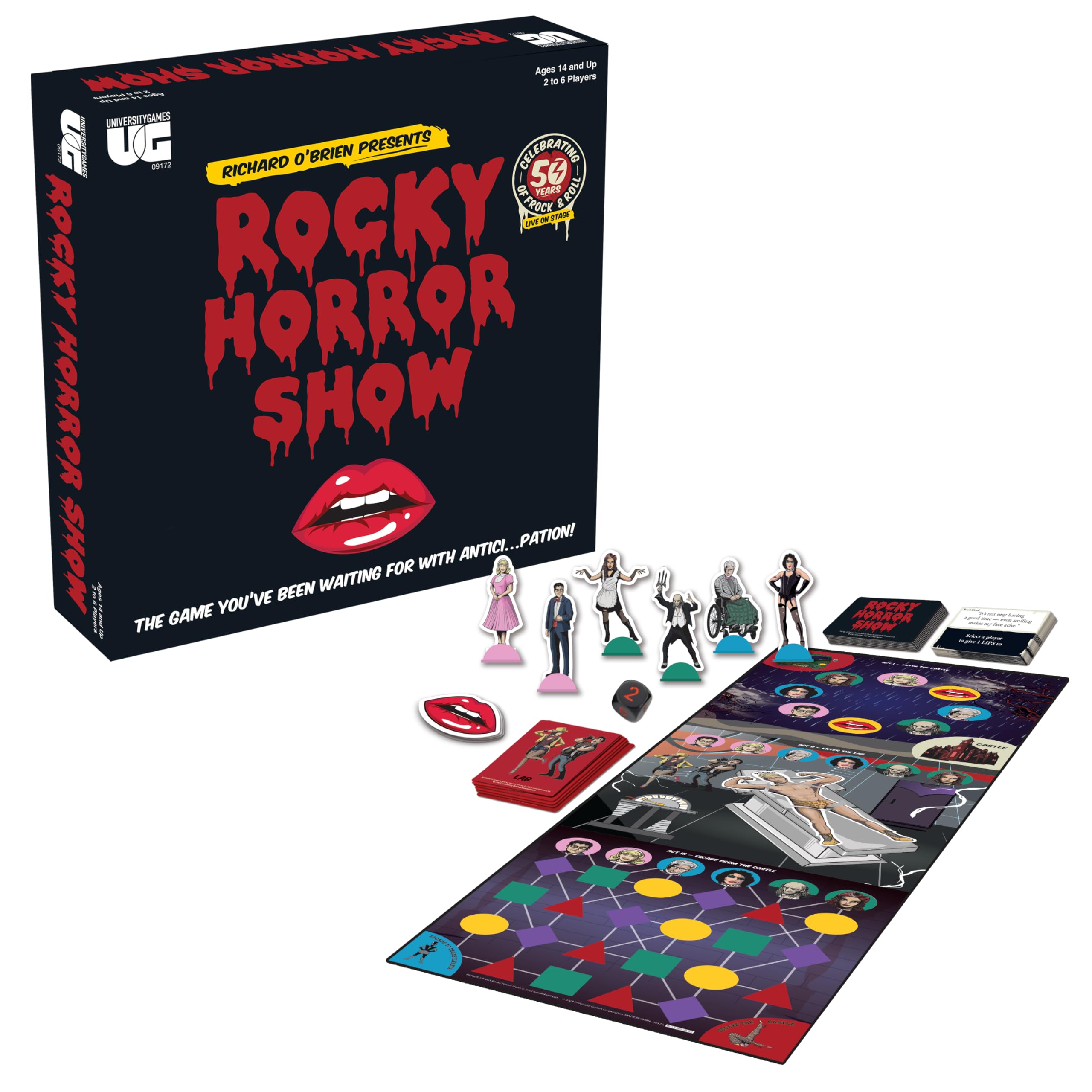 University Games Rocky Horror Show Party Board Game 9