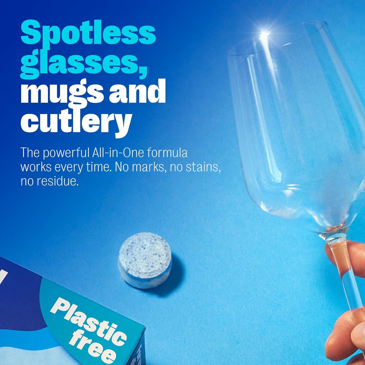 OceanSaver Eco-Friendly Dishwasher Tablets - Pack of 30, Non-Toxic, Plastic-Free & Fully Dissolvable with Rinse Aid & Dishwasher Salt 6