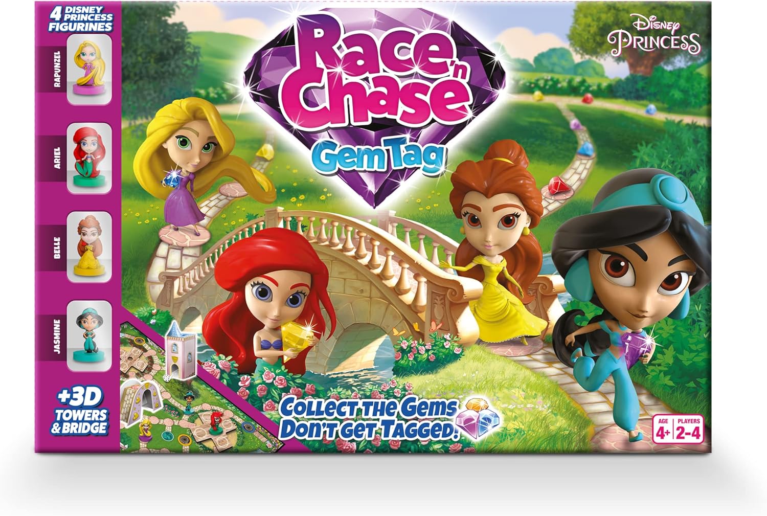 Disney Princess Race N Chase Board Game 1