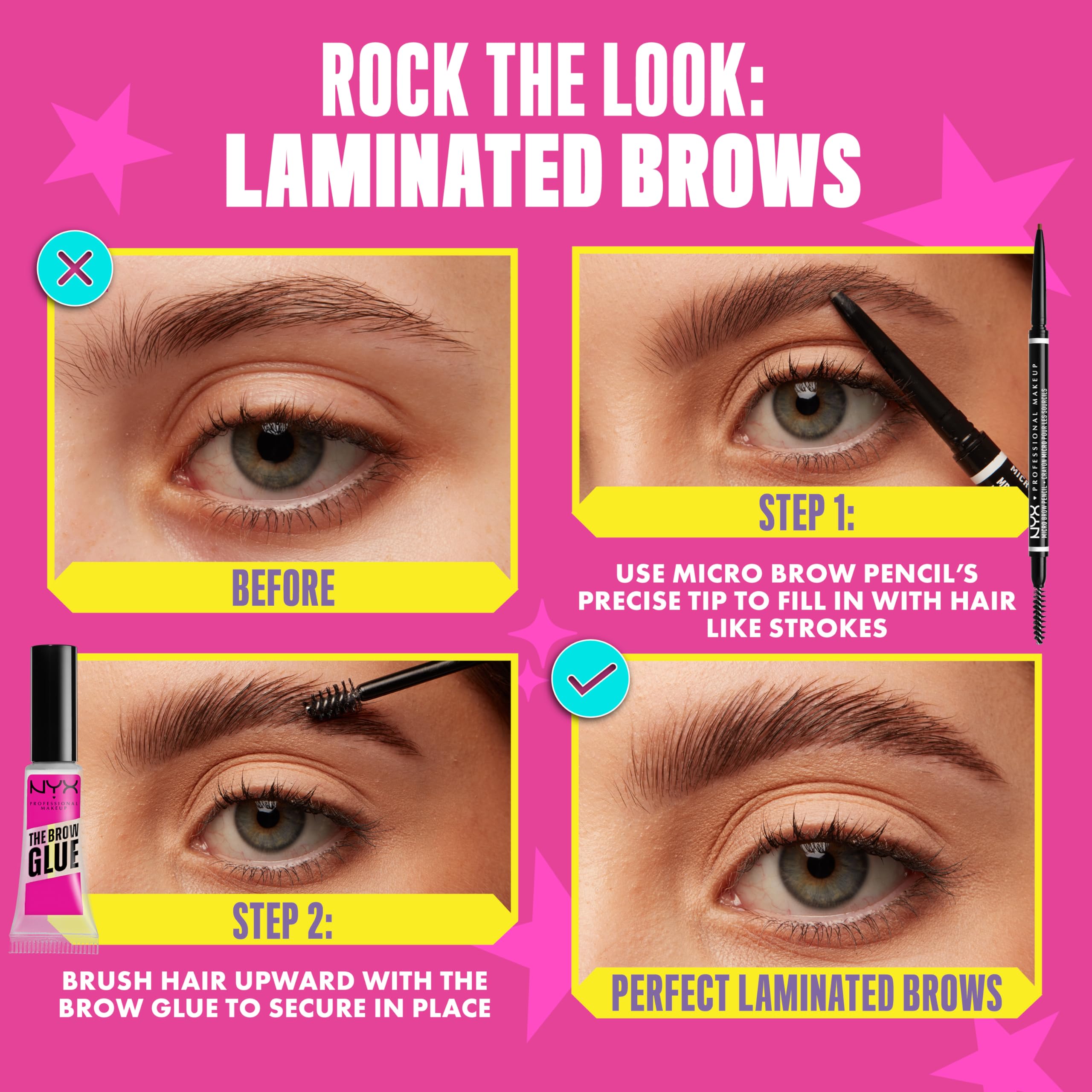 NYX Professional Makeup Micro Brow Pencil - Dual Ended Mechanical Eyebrow Pencil with Spoolie Brush (Ash Blonde) 5