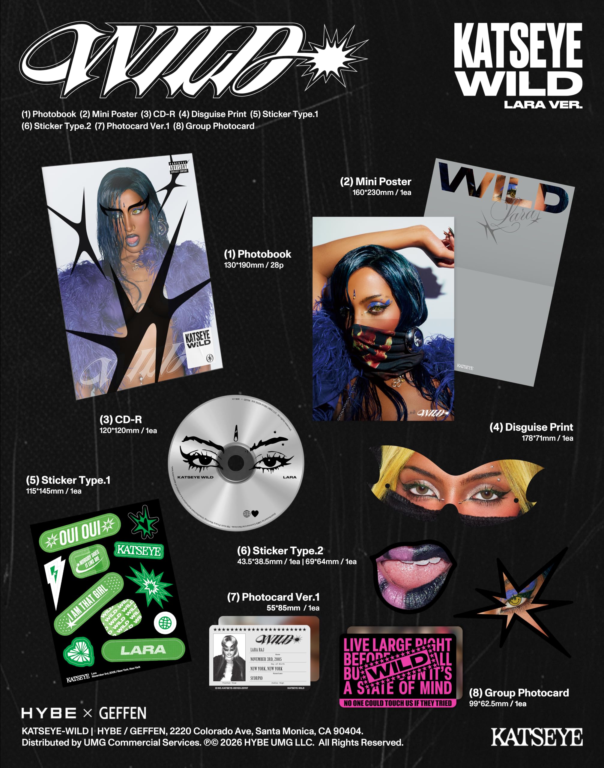 KATSEYE - WILD [CD]