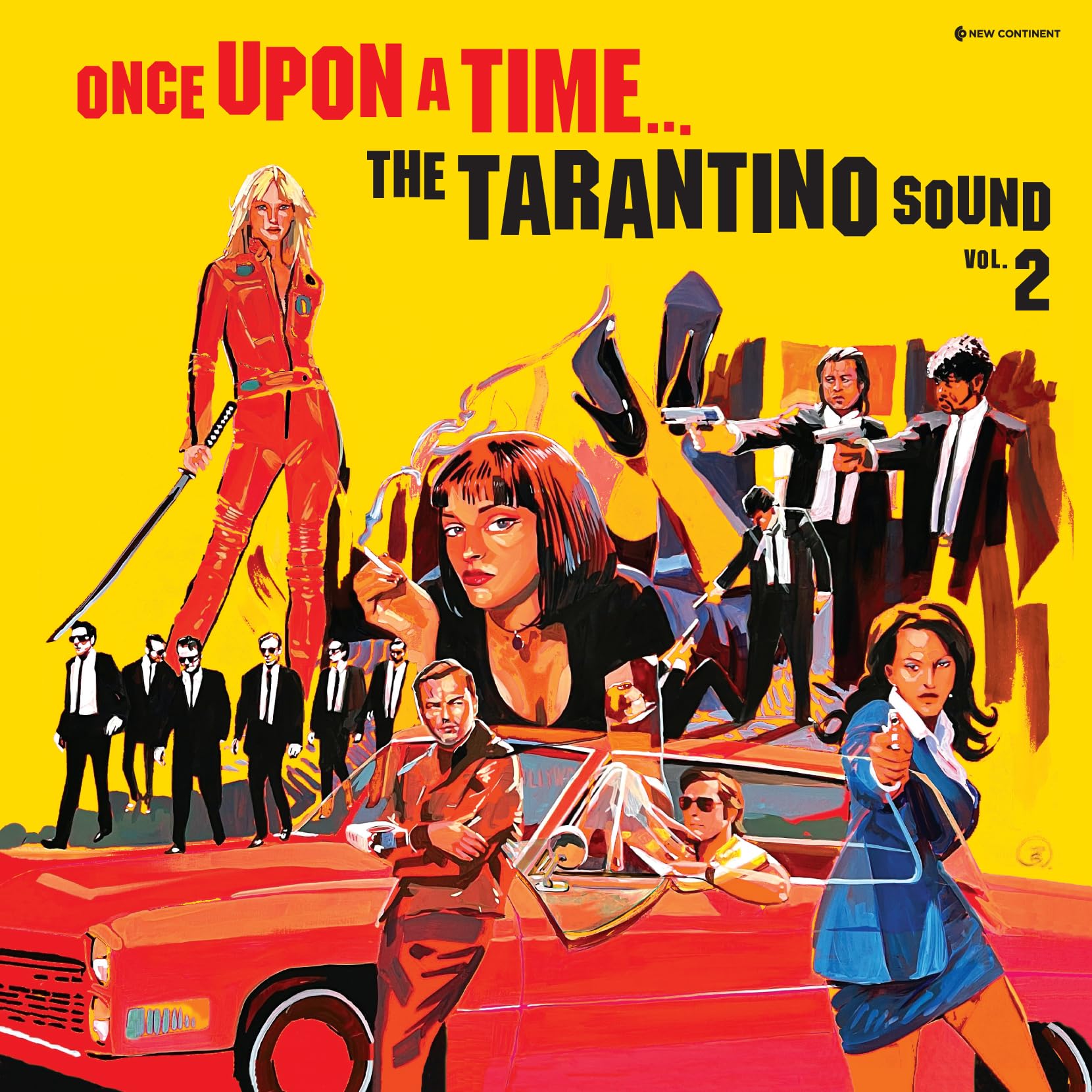Various Artists - The Tarantino Sound Vol. 2 [Yellow Vinyl LP] 1