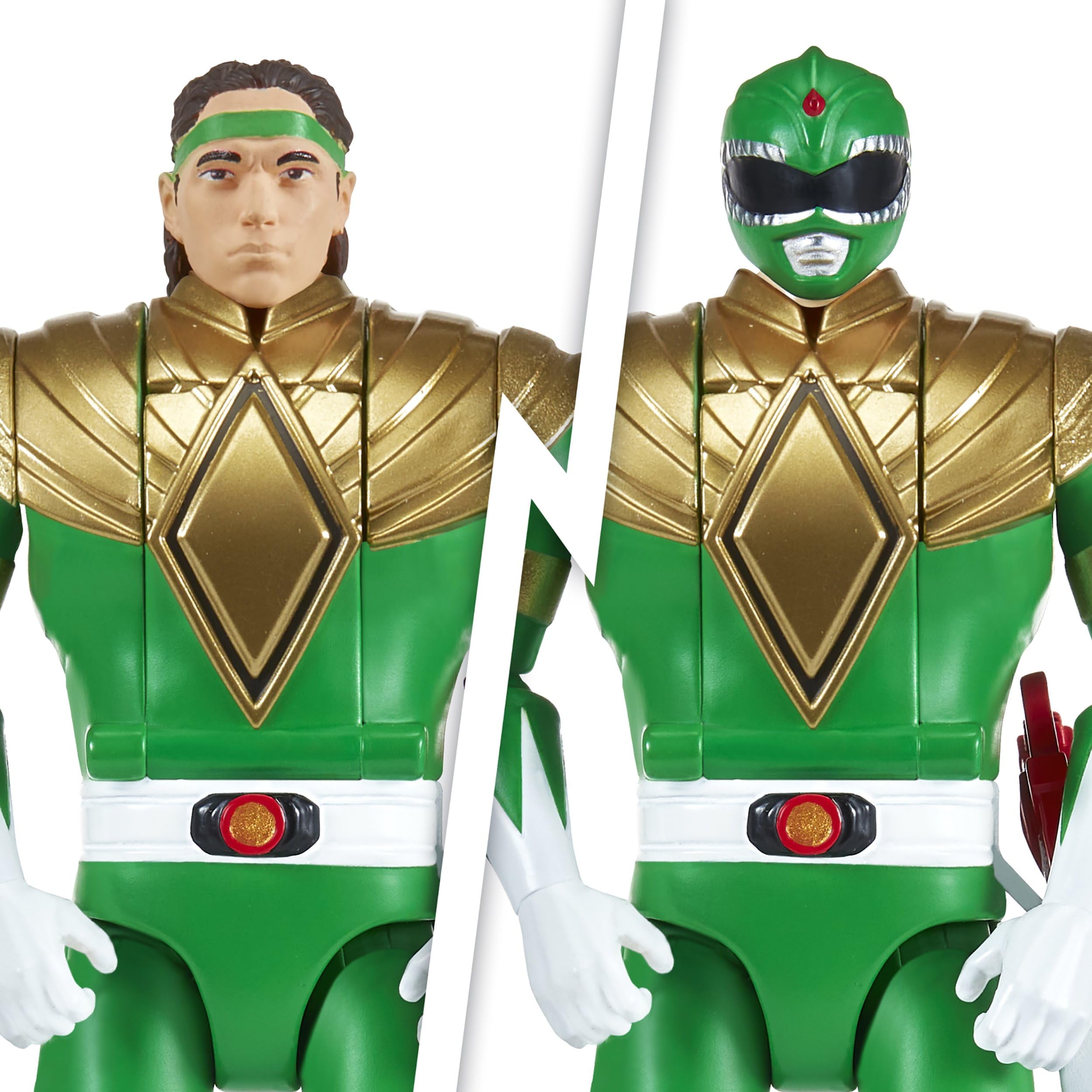 Playmates Power Rangers Auto-Morphin Green Ranger Action Figure | 15.2 cm | Ages 4+ 3