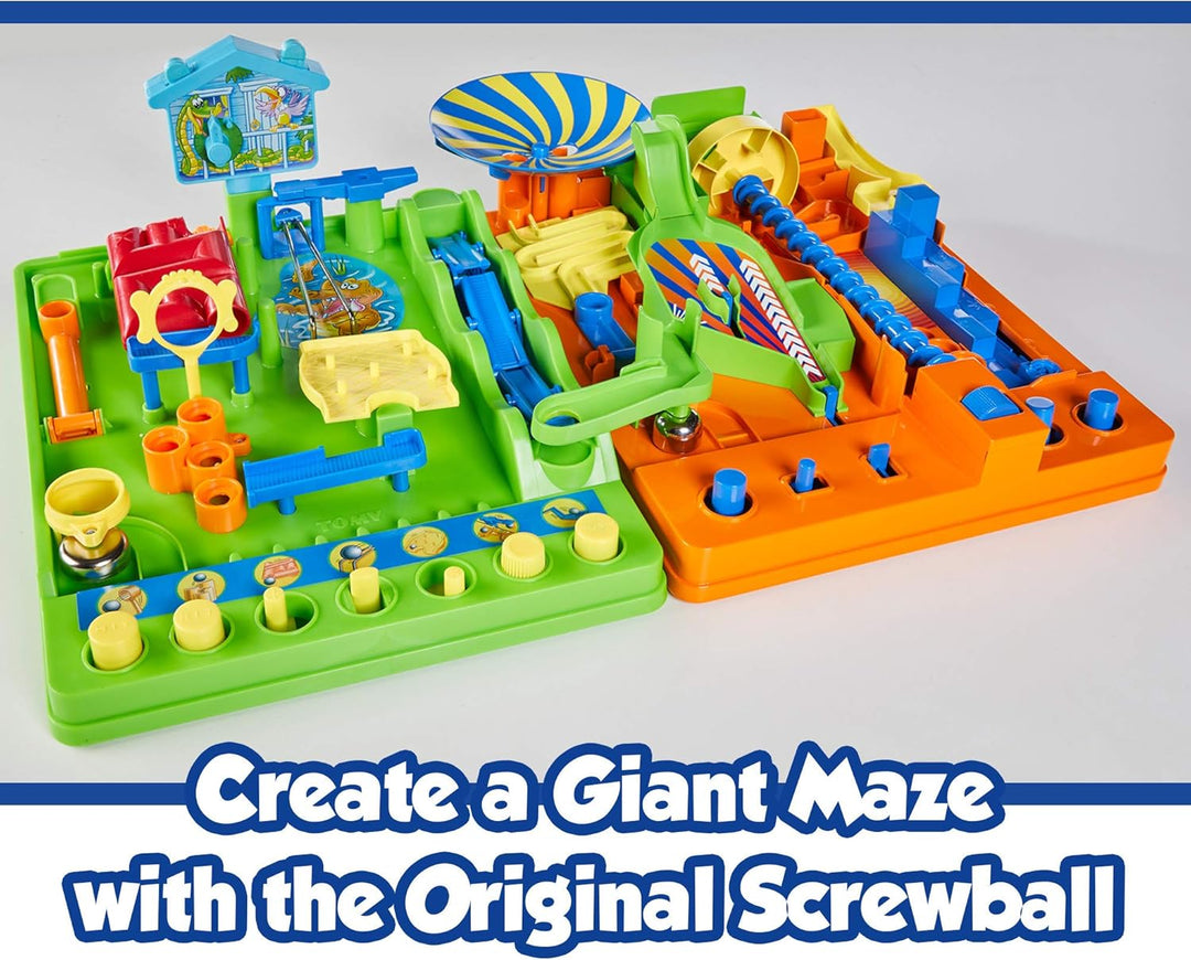 TOMY Screwball Scramble Level 2 Action Board Game for Kids